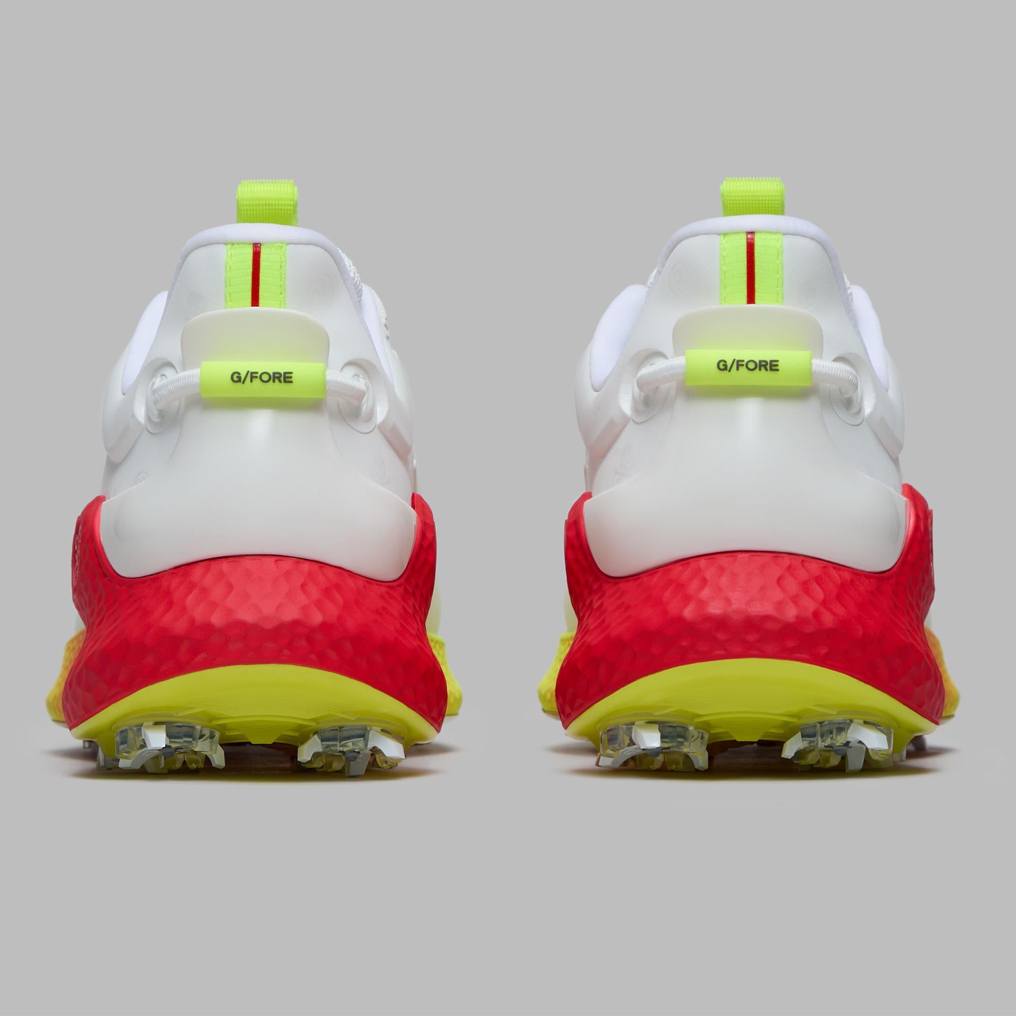 G/FORE G/LOCK Skull & Tee's Embossed MG4+O2 Mens Golf Shoes Snow/Multi