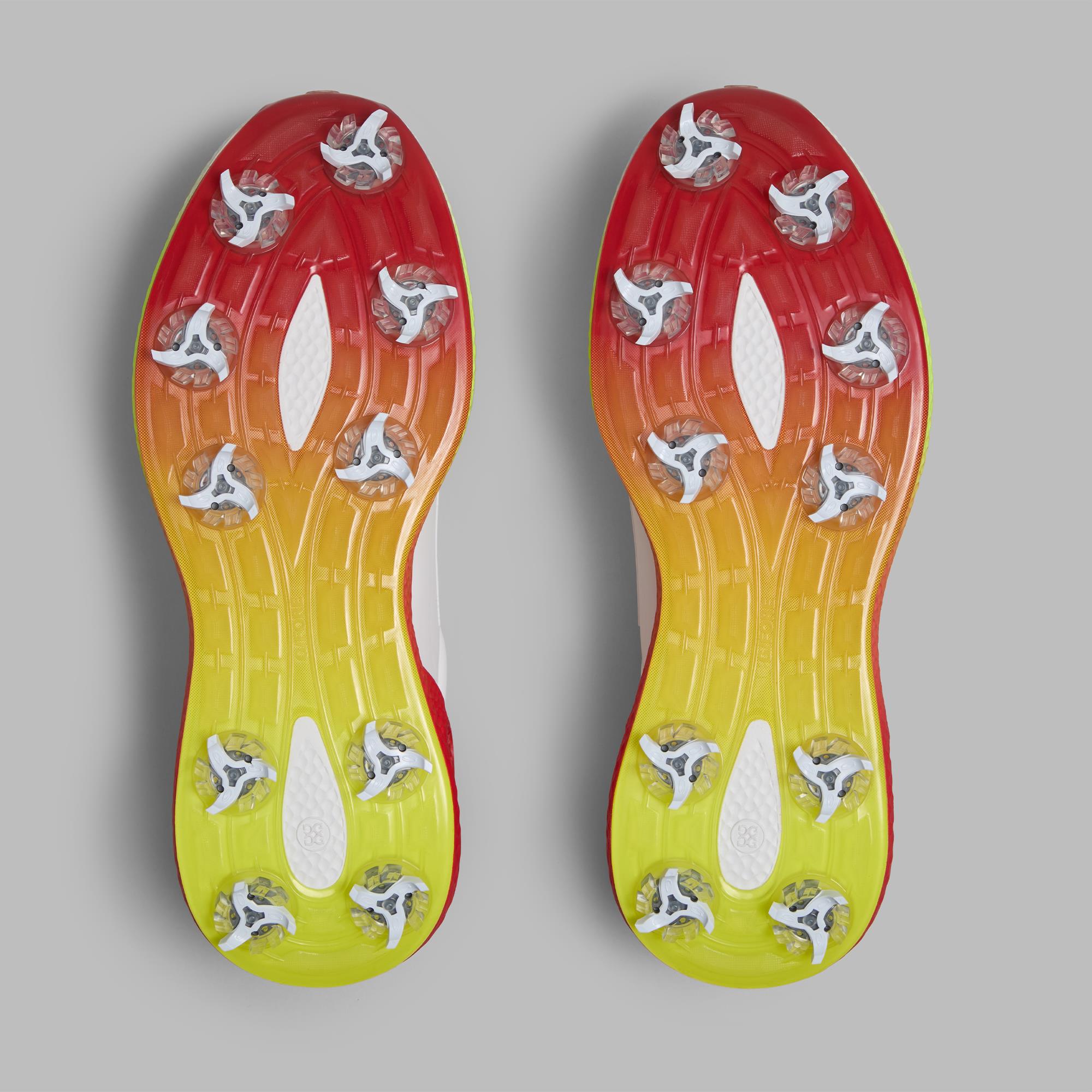 G/FORE G/LOCK Skull & Tee's Embossed MG4+O2 Mens Golf Shoes Snow/Multi