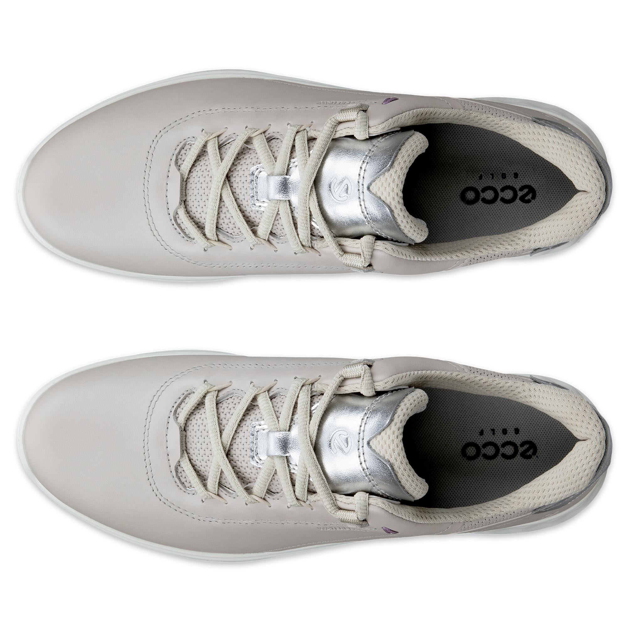 Ecco S-Casual Ladies Golf Shoes Gravel/Silver Metalic
