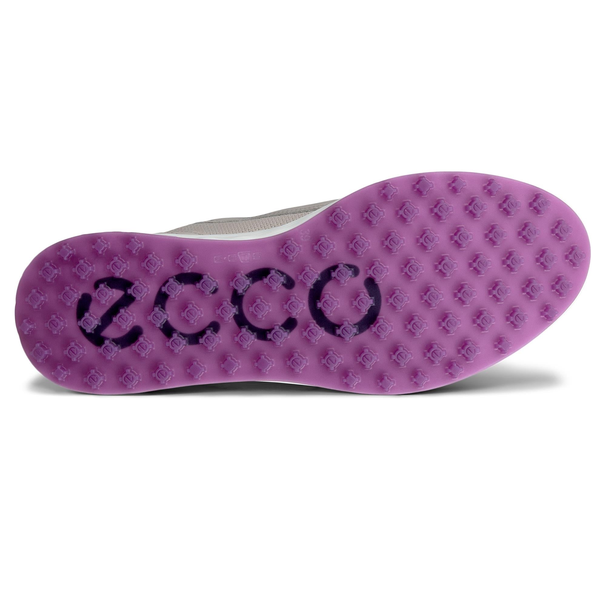 Ecco S-Casual Ladies Golf Shoes Gravel/Silver Metalic