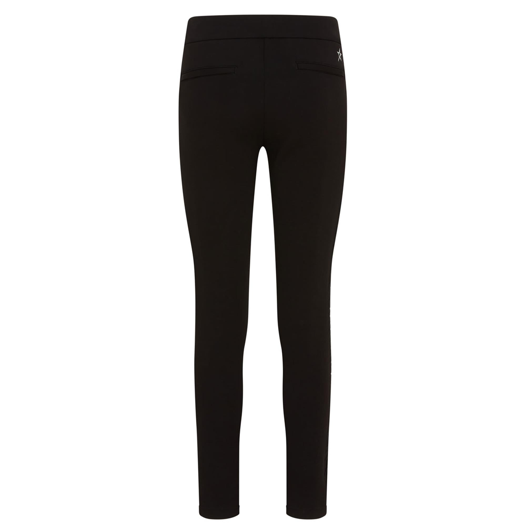 Swing Out Sister Amber Thermal Pull On Ladies Golf Trousers Black 31 Inch