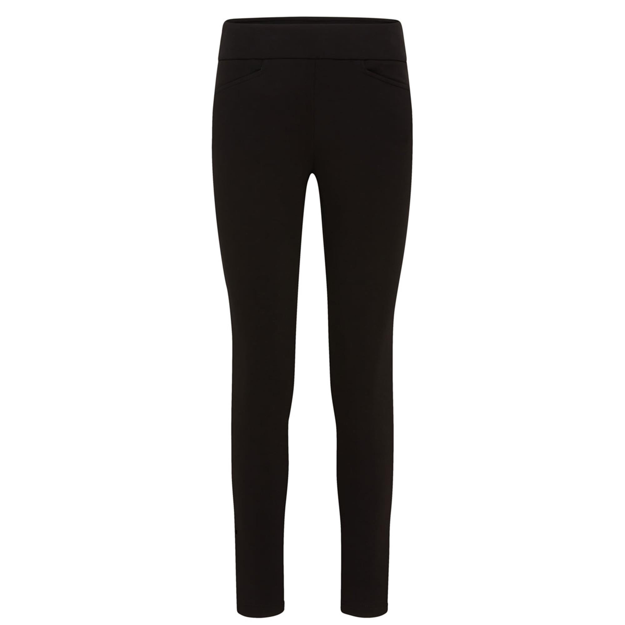 Swing Out Sister Amber Thermal Pull On Ladies Golf Trousers Black 33 Inch