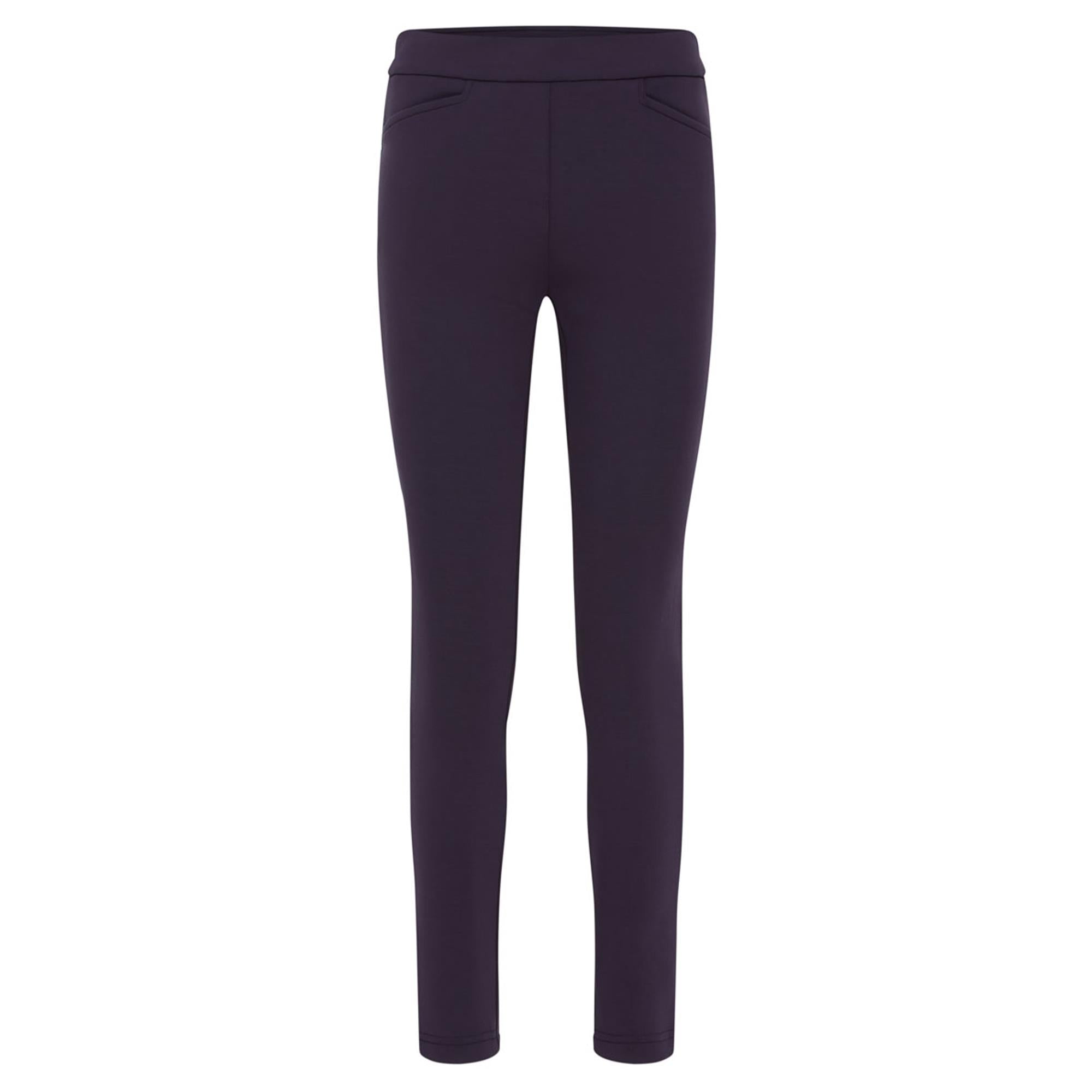 Swing Out Sister Amber Thermal Pull On Ladies Golf Trousers True Navy 31 Inch