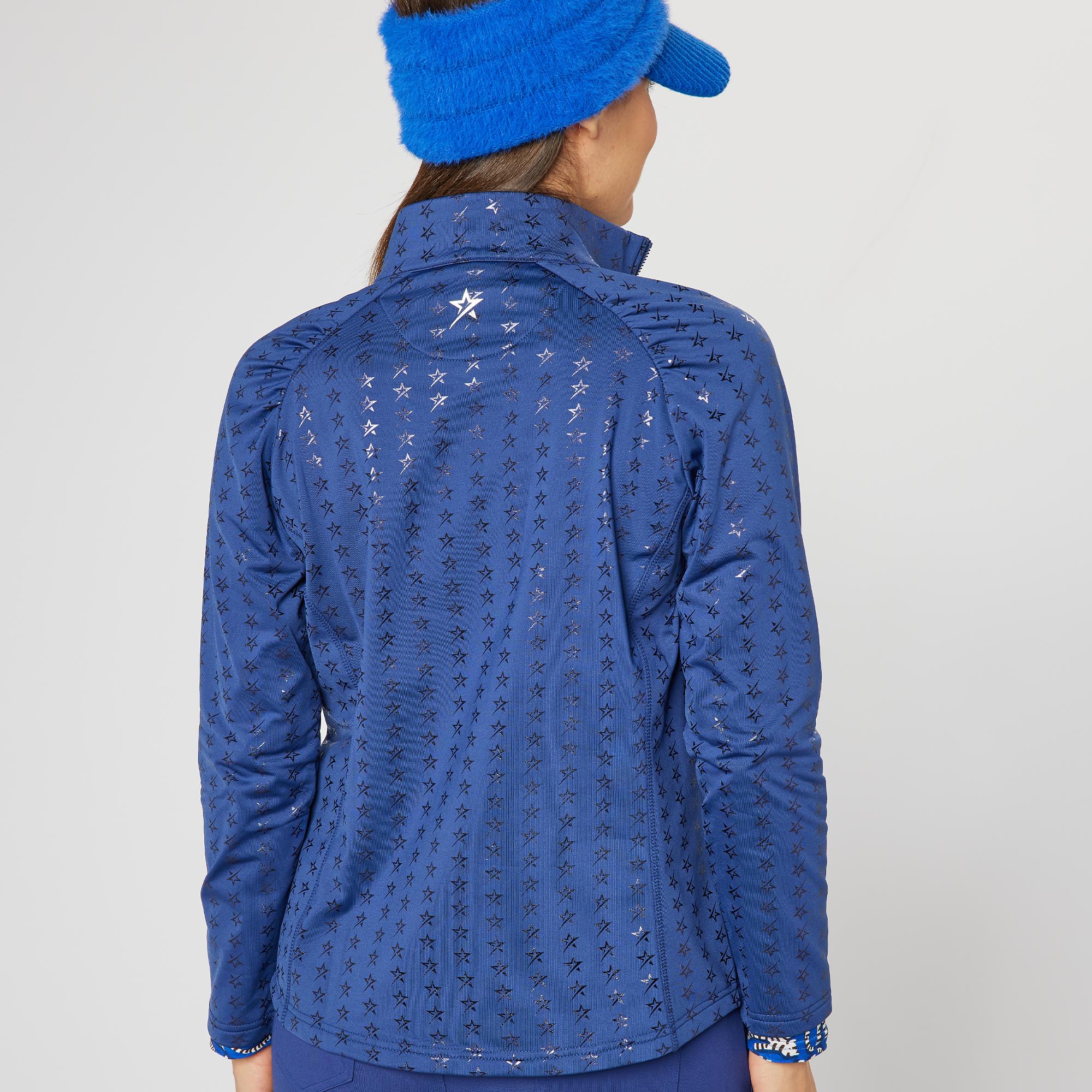 Swing Out Sister Majesty Full Zip Ladies Golf Mid Layer Twilight Blue