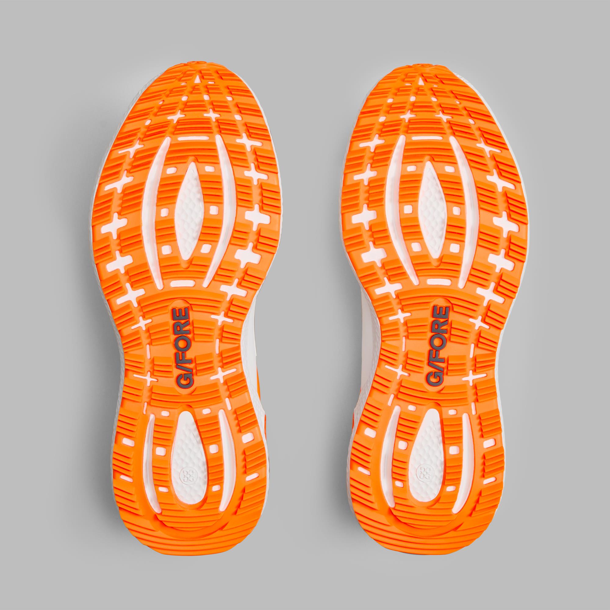 G/FORE G/LOCK Camo Accent MG4+O2 Mens Golf Shoes Charcoal/Shocking Orange