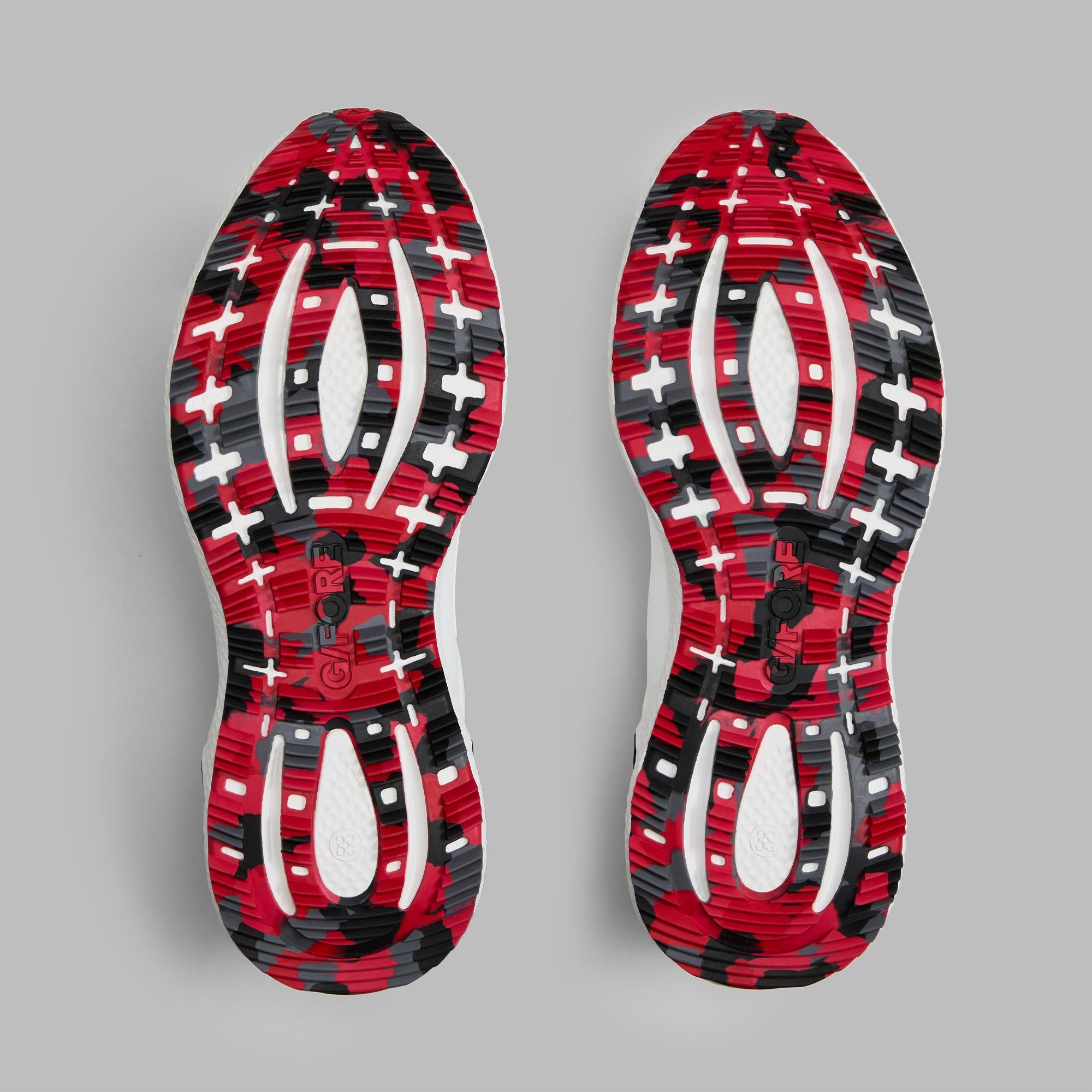 G/FORE MG4+O2 Camo Sole Spikeless Mens Golf Shoe Snow/Onyx