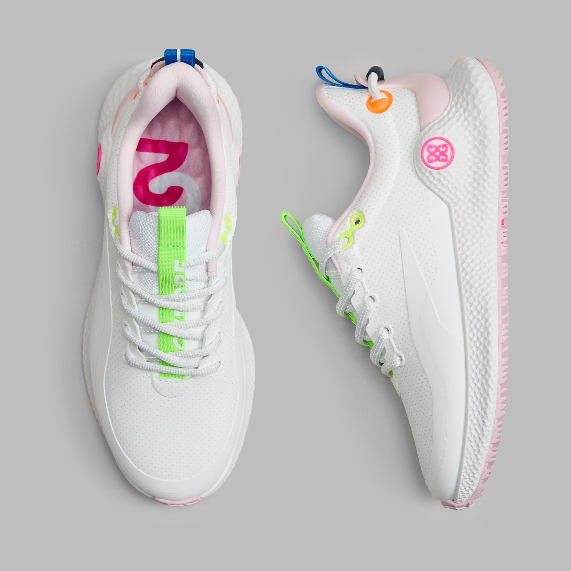 G/FORE MG4+O2 Perforated Spikeless Ladies Golf Shoe Snow/Multi