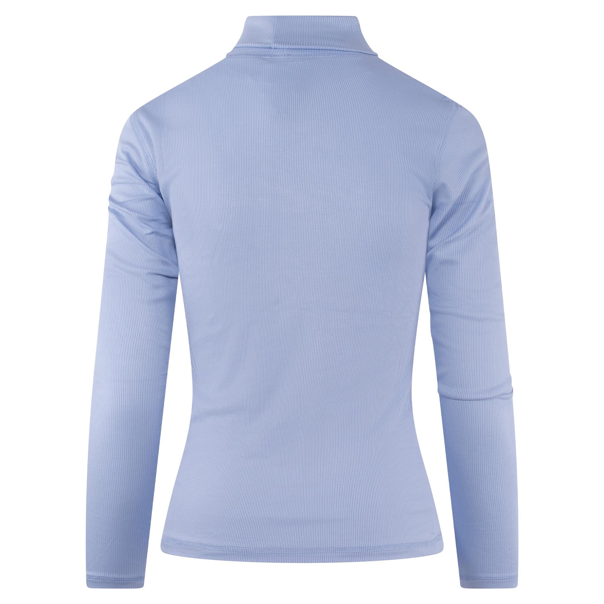Daily Sports Ancona Ladies Golf Roll Neck Blue Heron