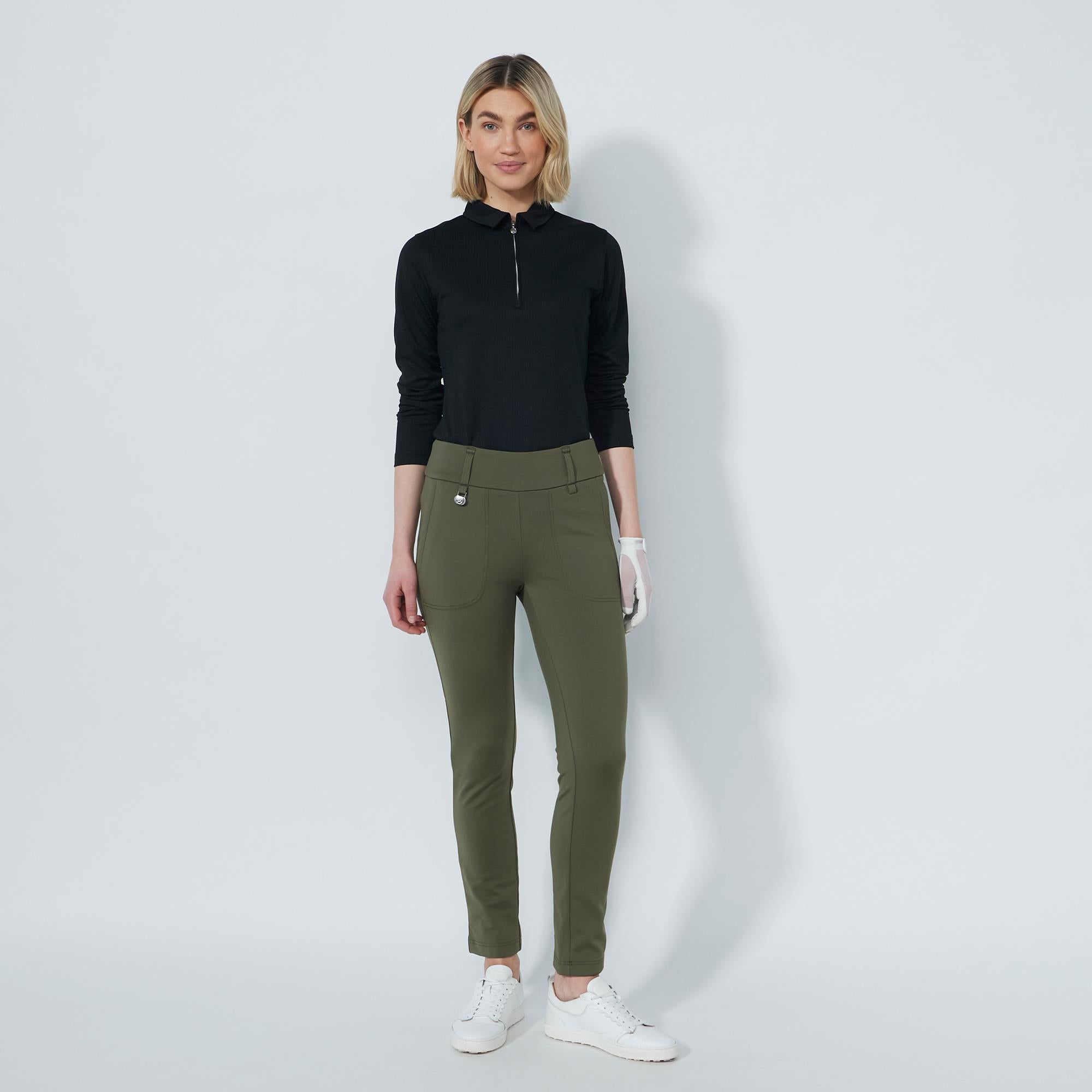 Daily Sports Magic Warm Ladies Winter Golf Trousers Dark Kalamata 29 Inch