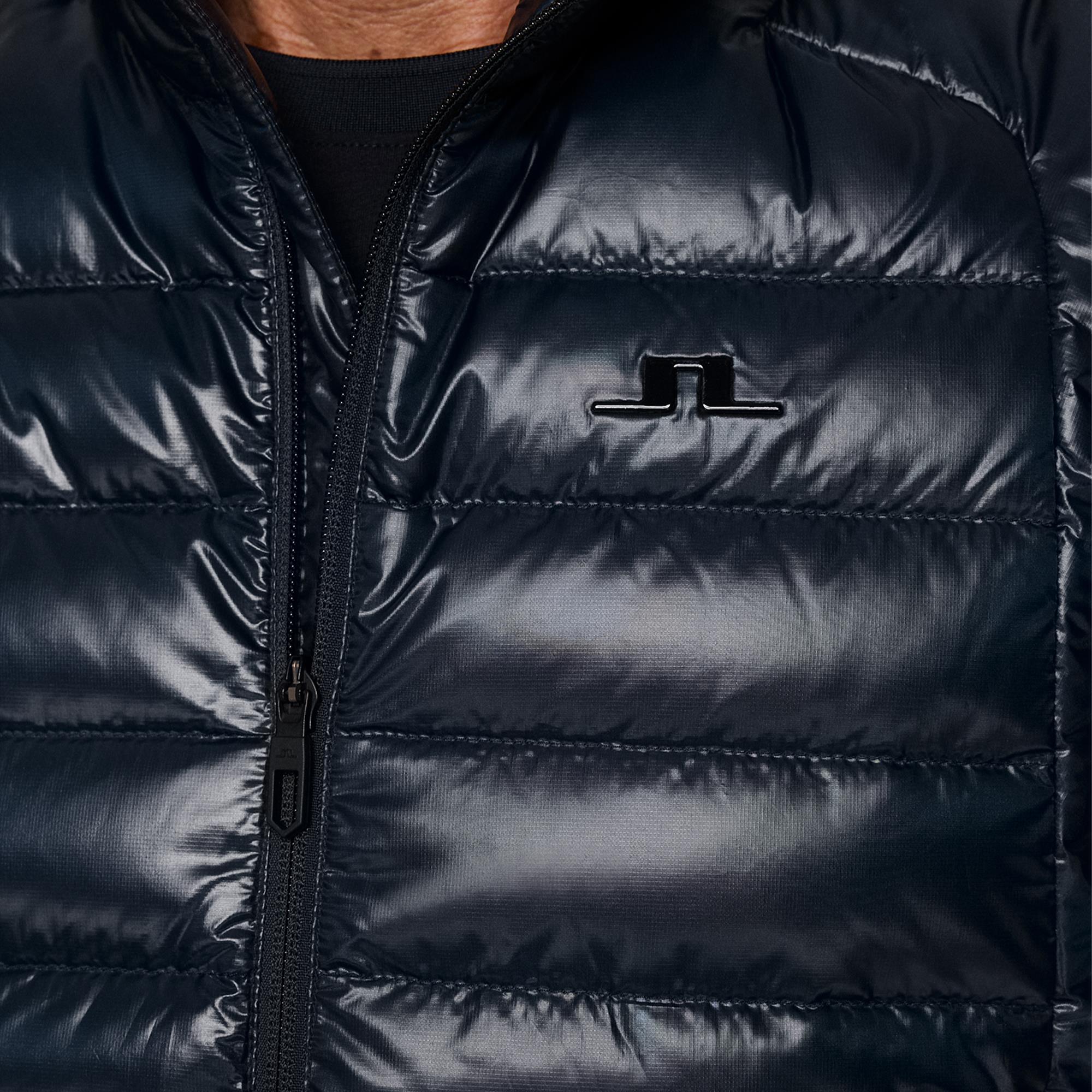 J Lindeberg Oden Light Down Mens Vest Navy