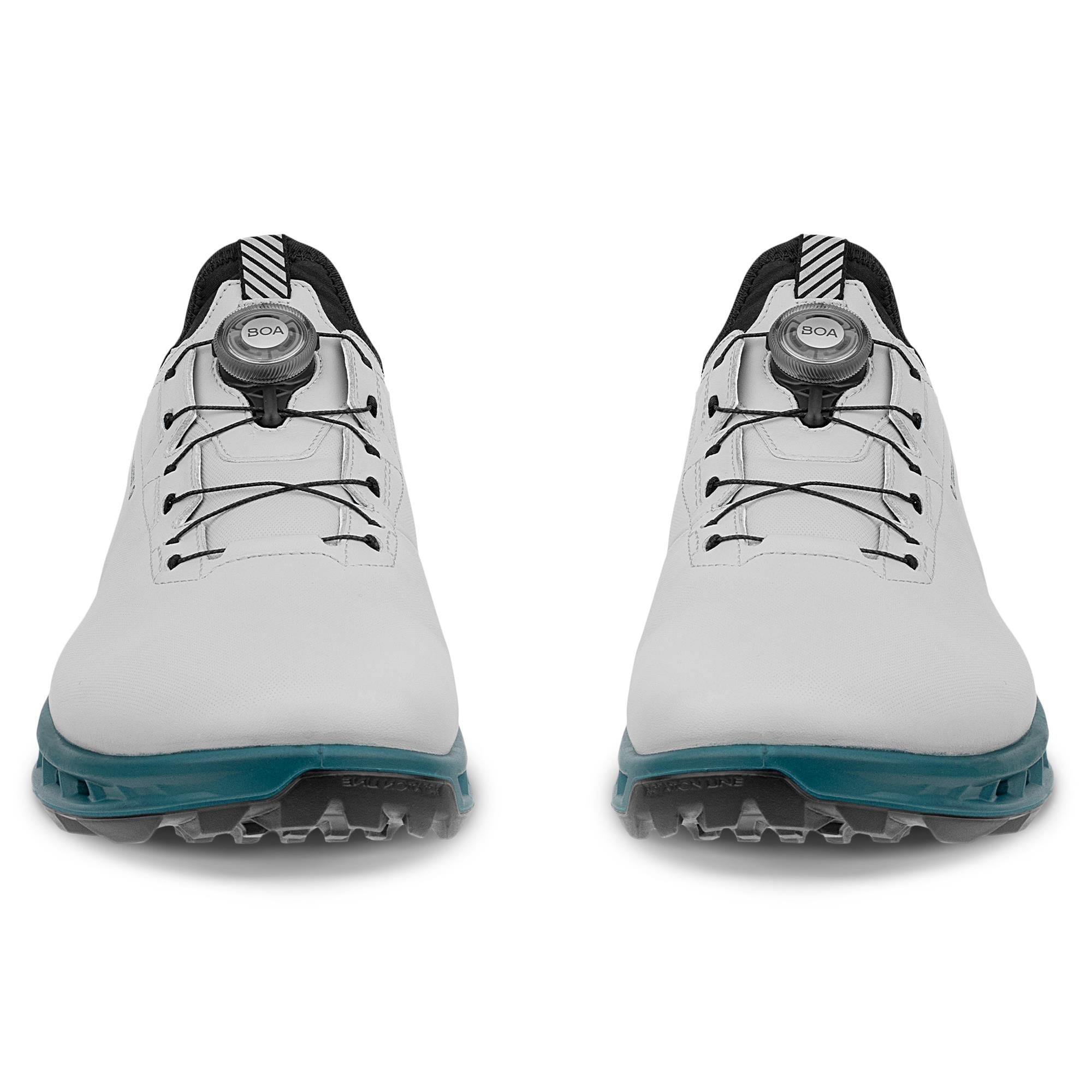 Ecco Biom C4 BOA Gore-Tex Mens Golf Shoe Concrete/Bay Green
