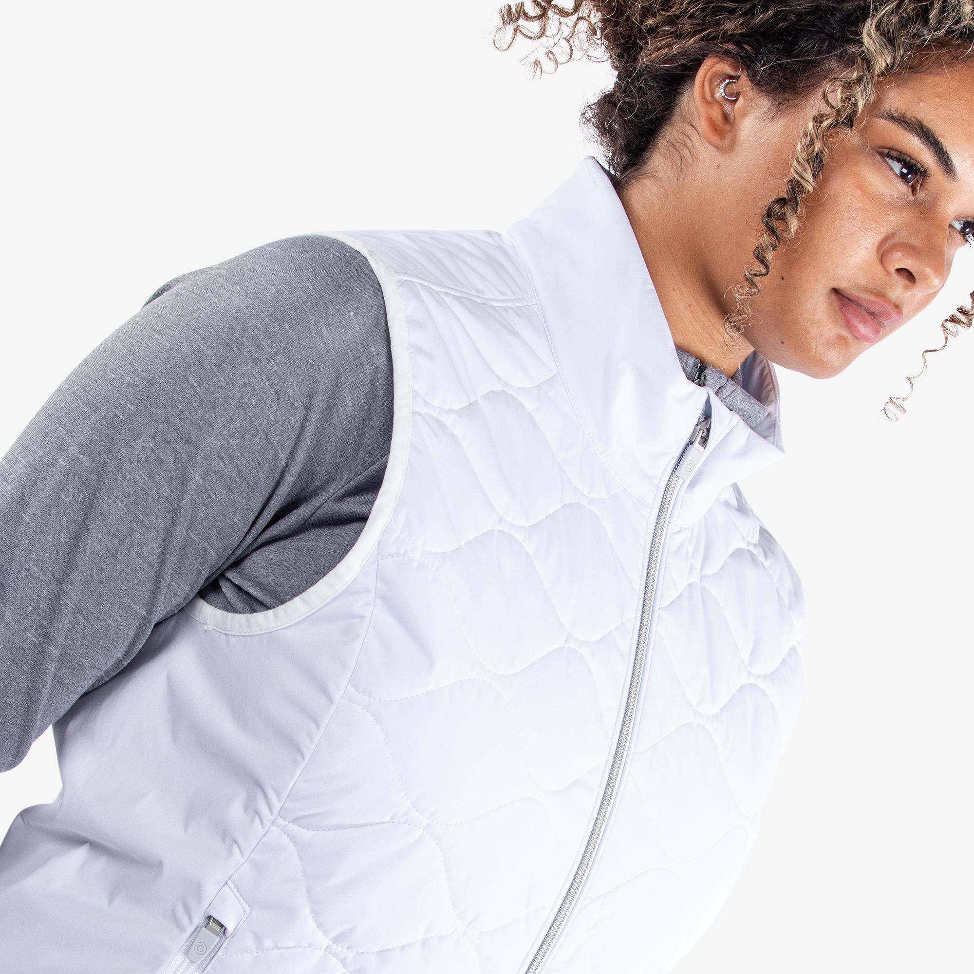 Galvin Green Lucille Interface-1 Ladies Golf Windstopper Vest White