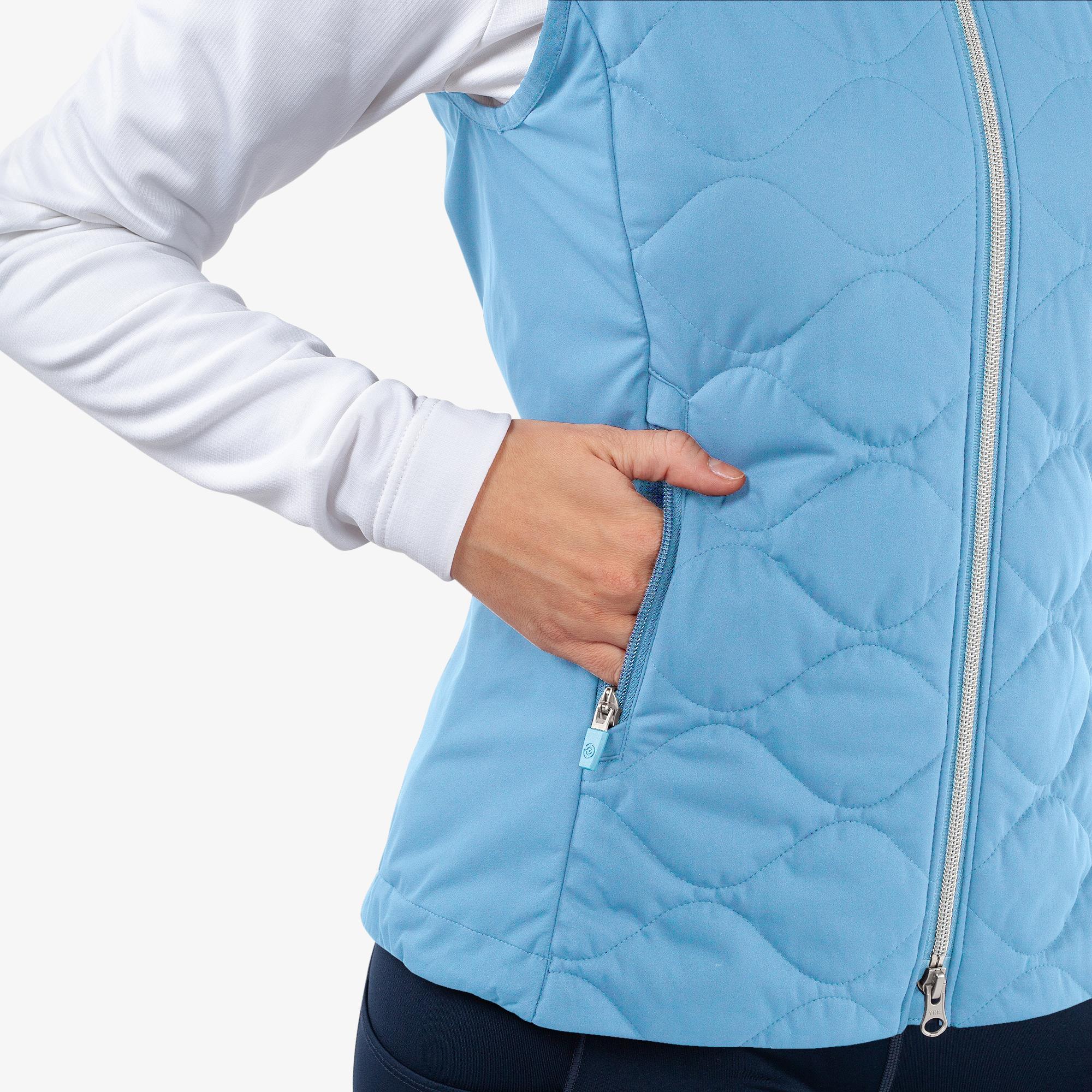 Galvin Green Lucille Interface-1 Ladies Golf Windstopper Vest Alaskan Blue