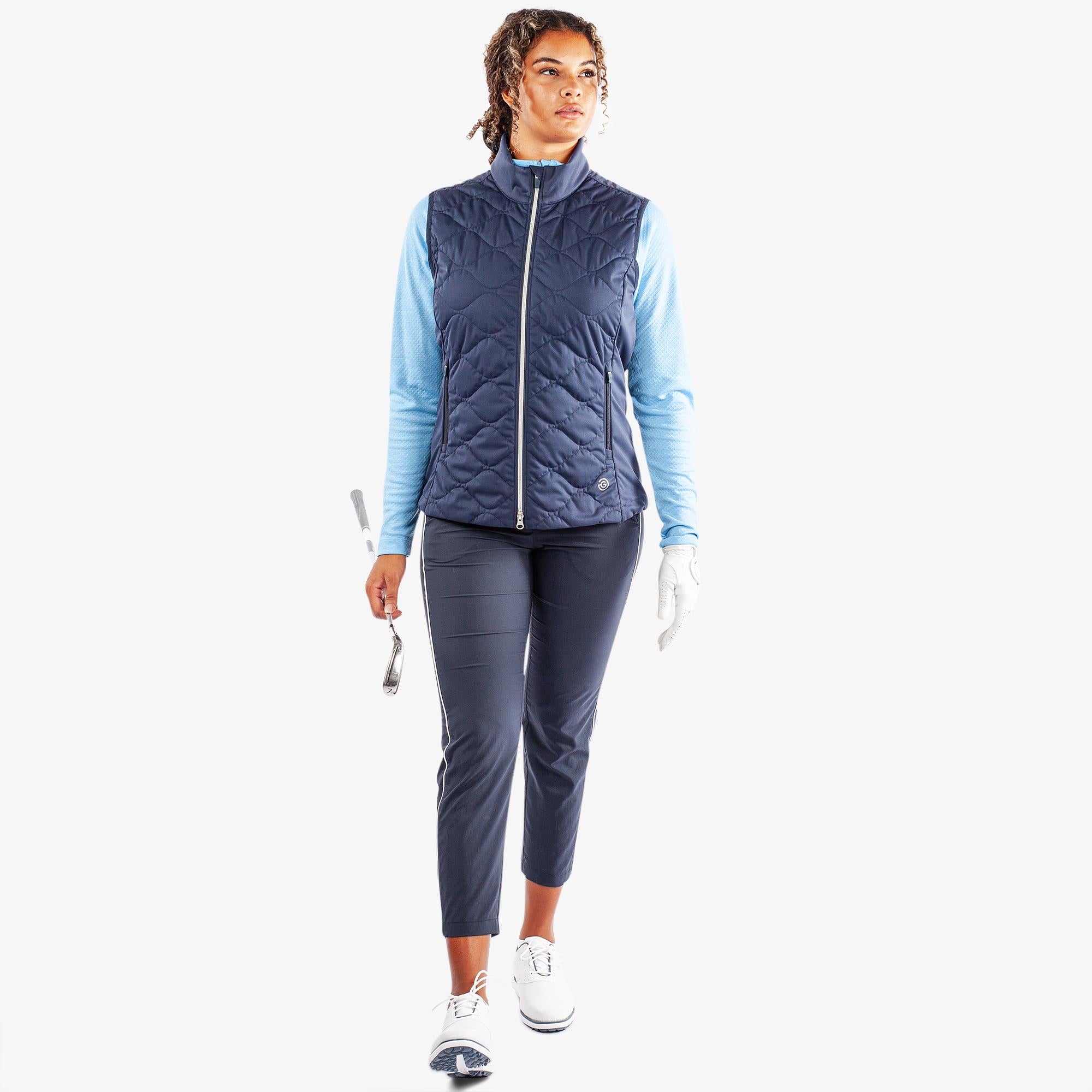 Galvin Green Lucille Interface-1 Ladies Golf Windstopper Vest Navy