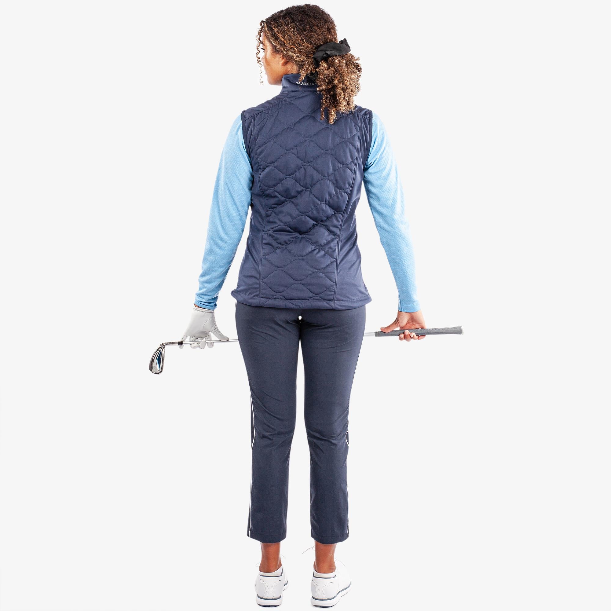 Galvin Green Lucille Interface-1 Ladies Golf Windstopper Vest Navy