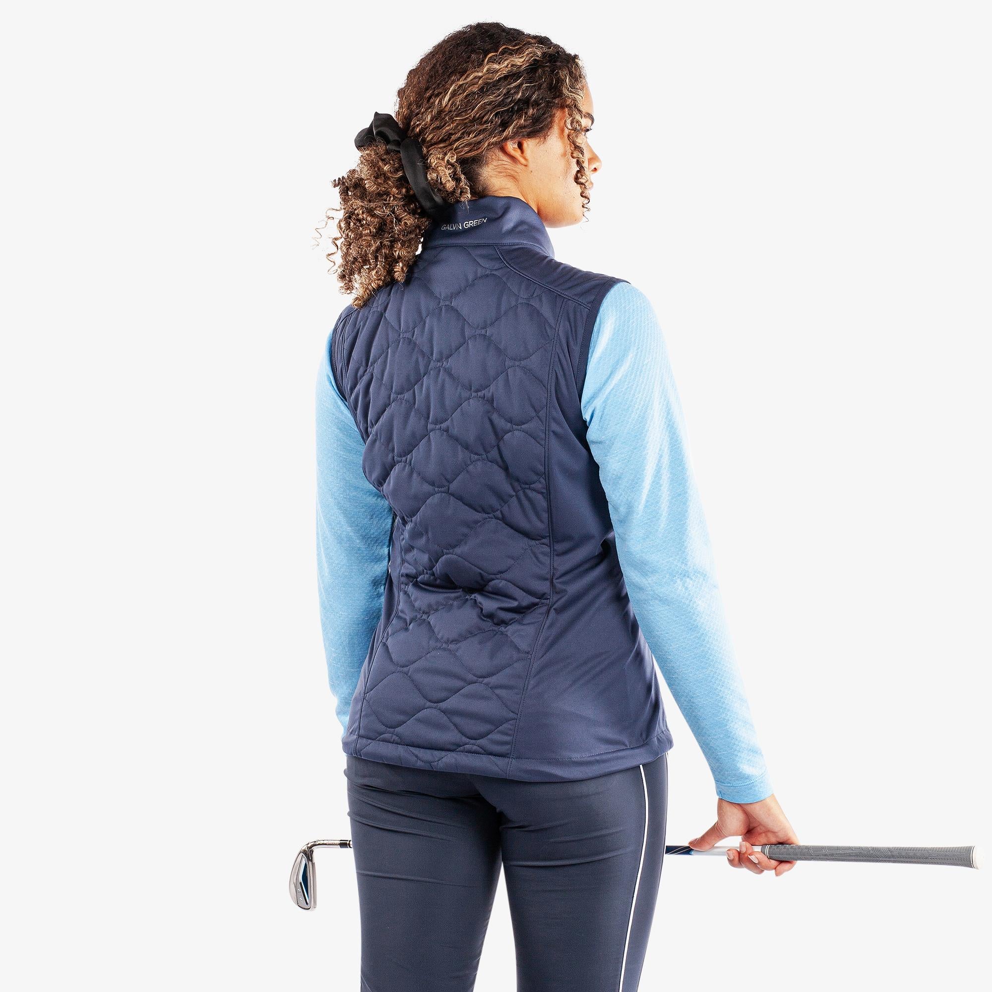 Galvin Green Lucille Interface-1 Ladies Golf Windstopper Vest Navy