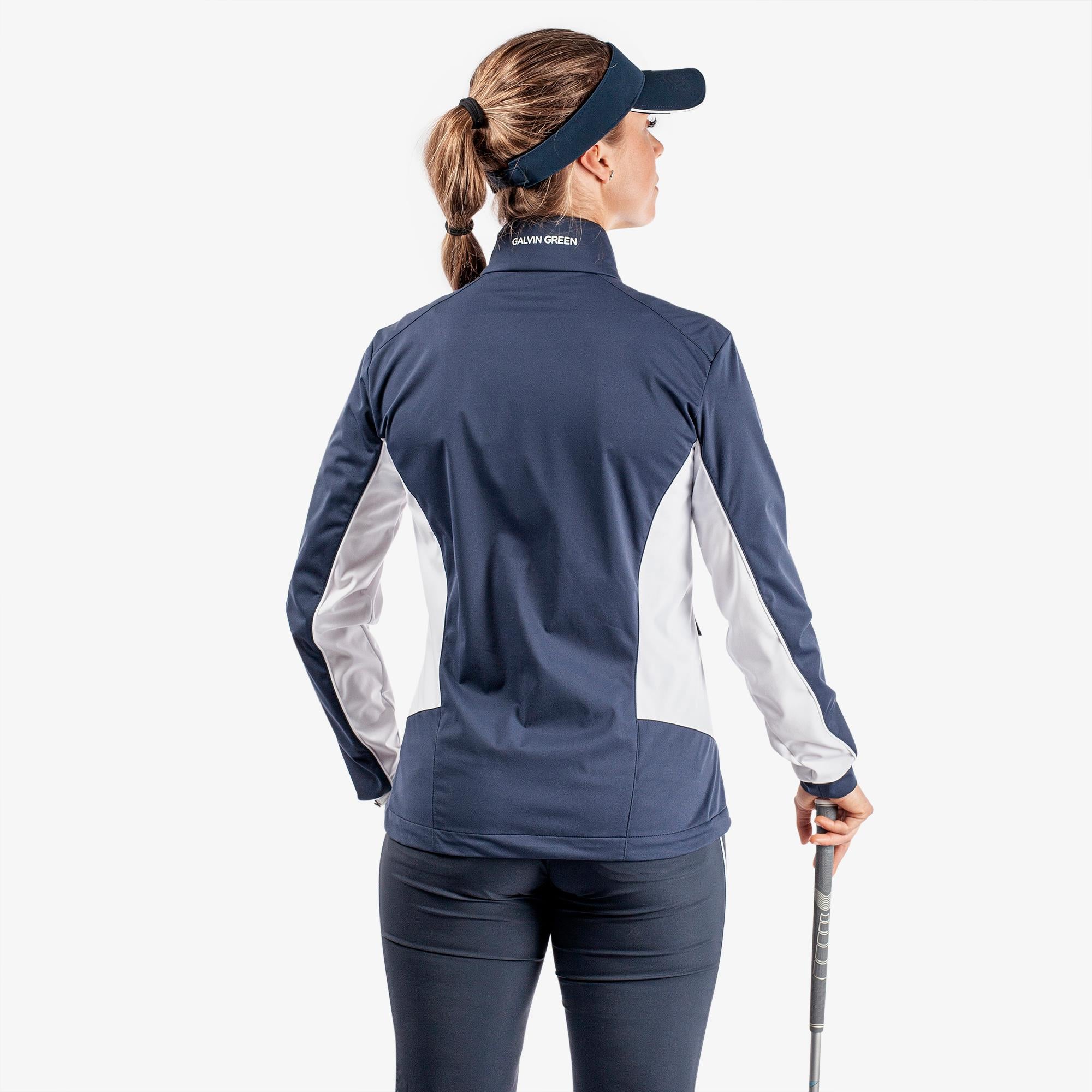 Galvin Green Larissa Interface-1 Ladies Golf Windstopper Navy/White