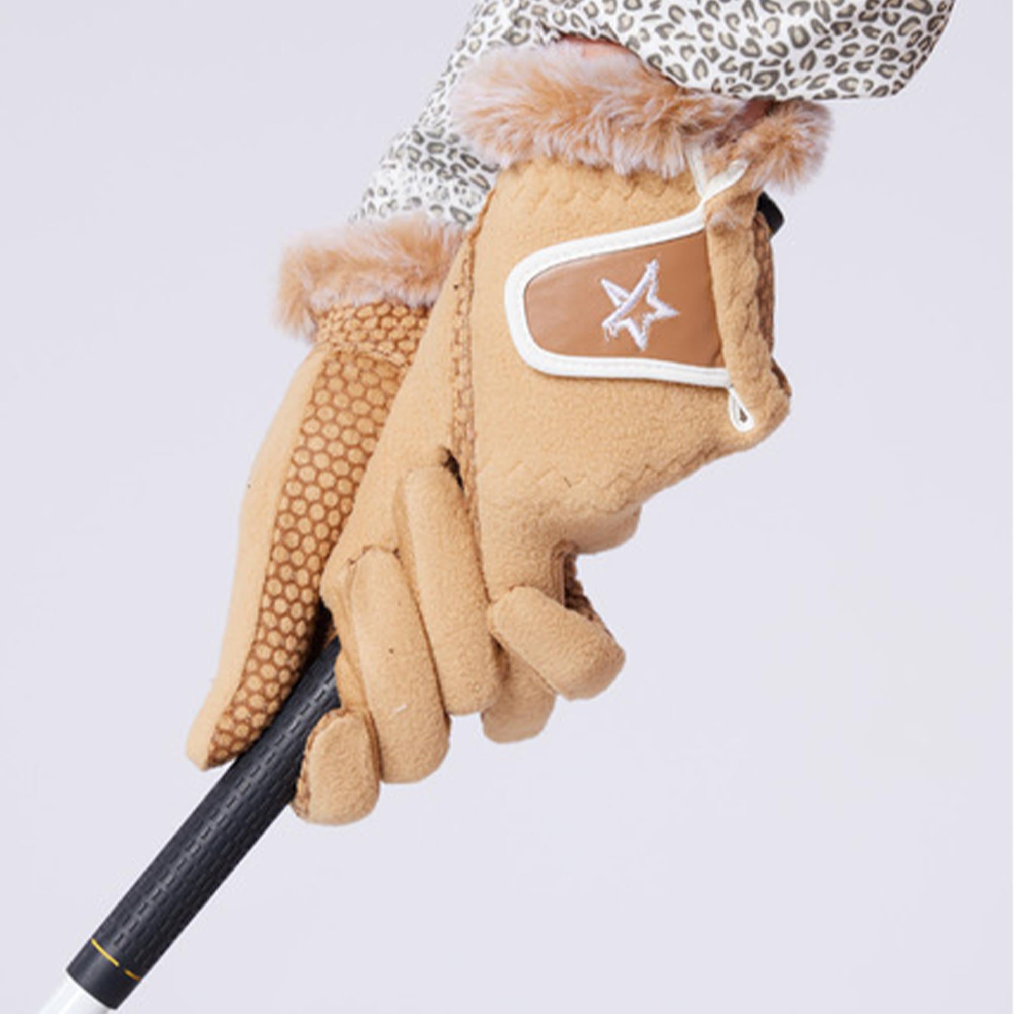 Swing Out Sister Winter Golf Gloves Walnut Whip