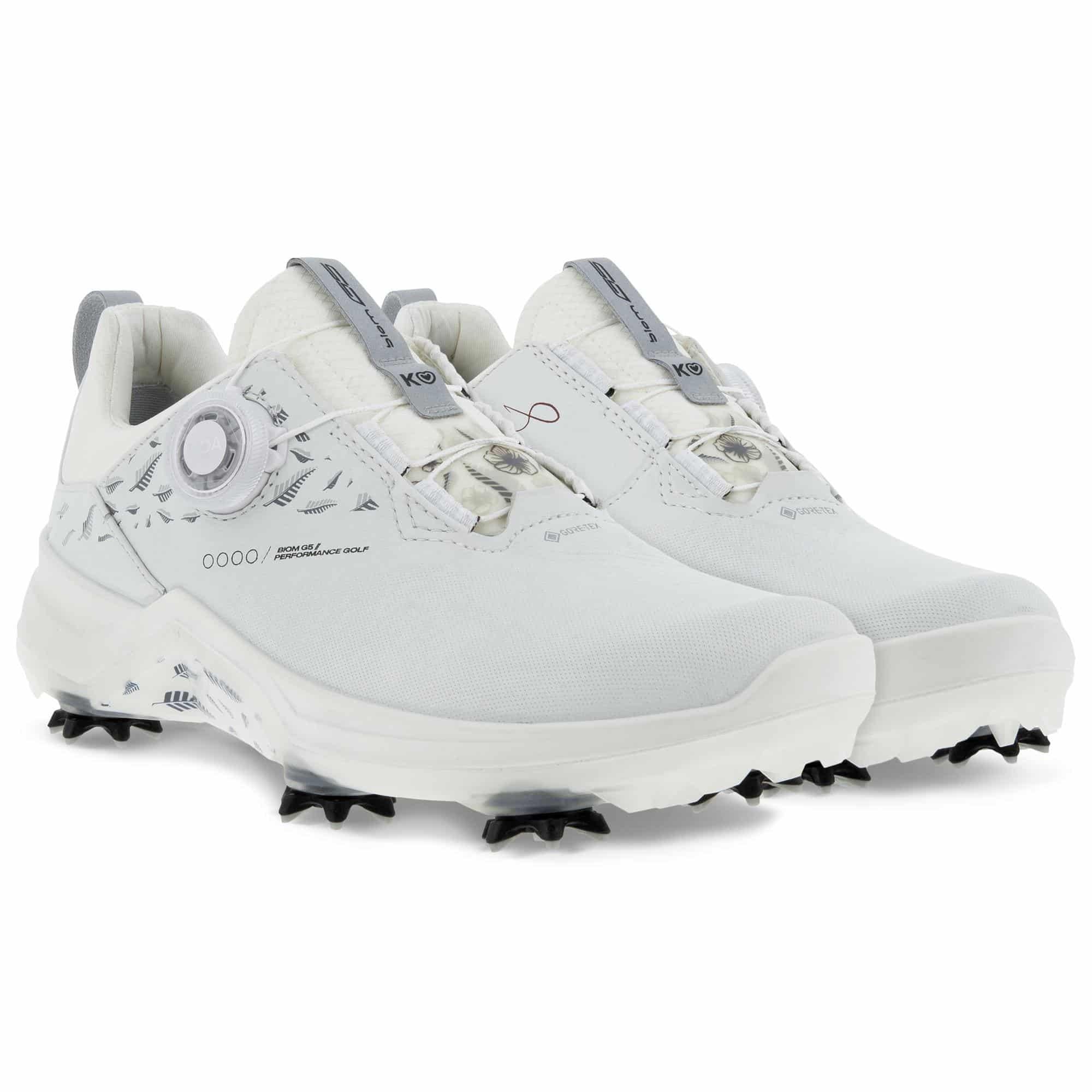 Ecco Biom G5 LK BOA Gore-Tex Ladies Golf Shoe White
