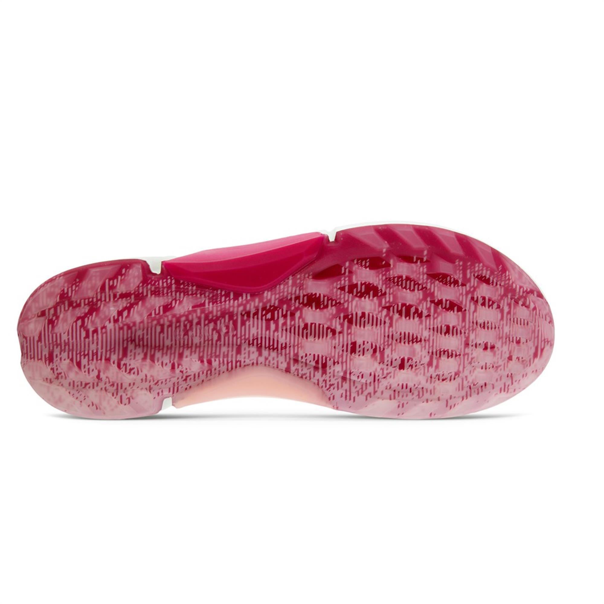 Ecco Biom H4 Gore-Tex Ladies Golf Shoe White/Silver Pink