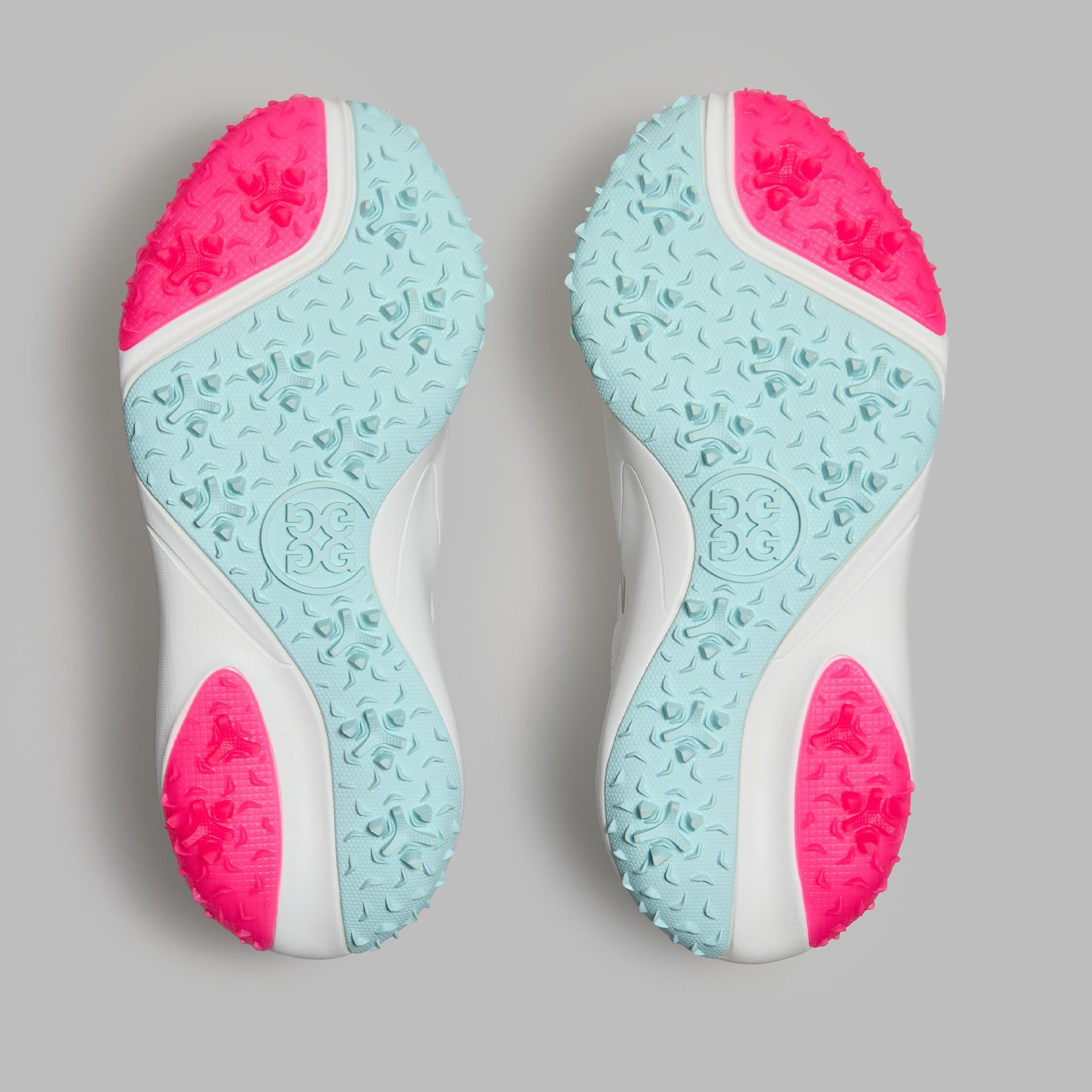 G/FORE G/18 Ladies Golf Shoes Snow/Knockout Pink