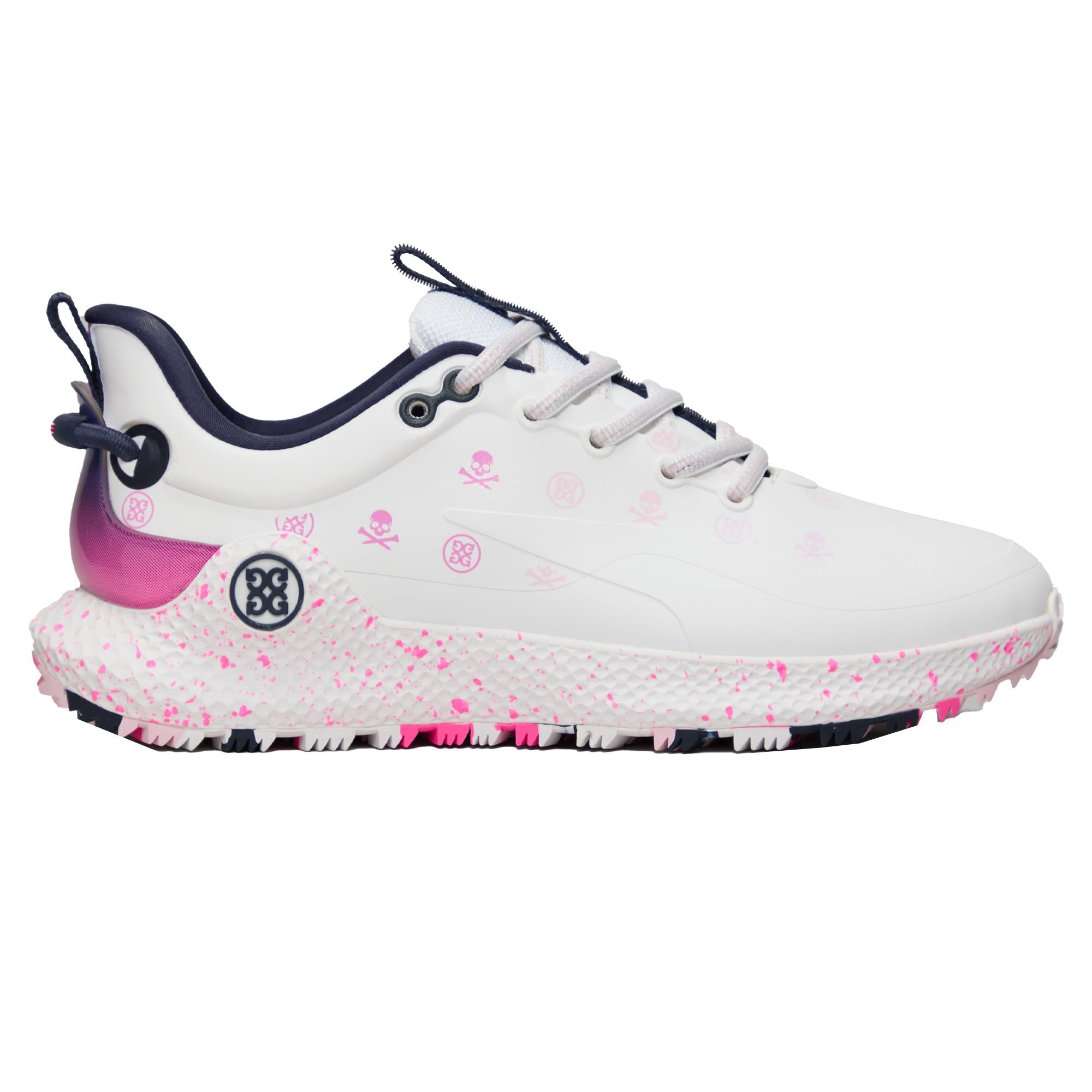 G/FORE MG4+ O2 Printed Gradient Skull & T's Ladies Golf Shoes Snow/Multi