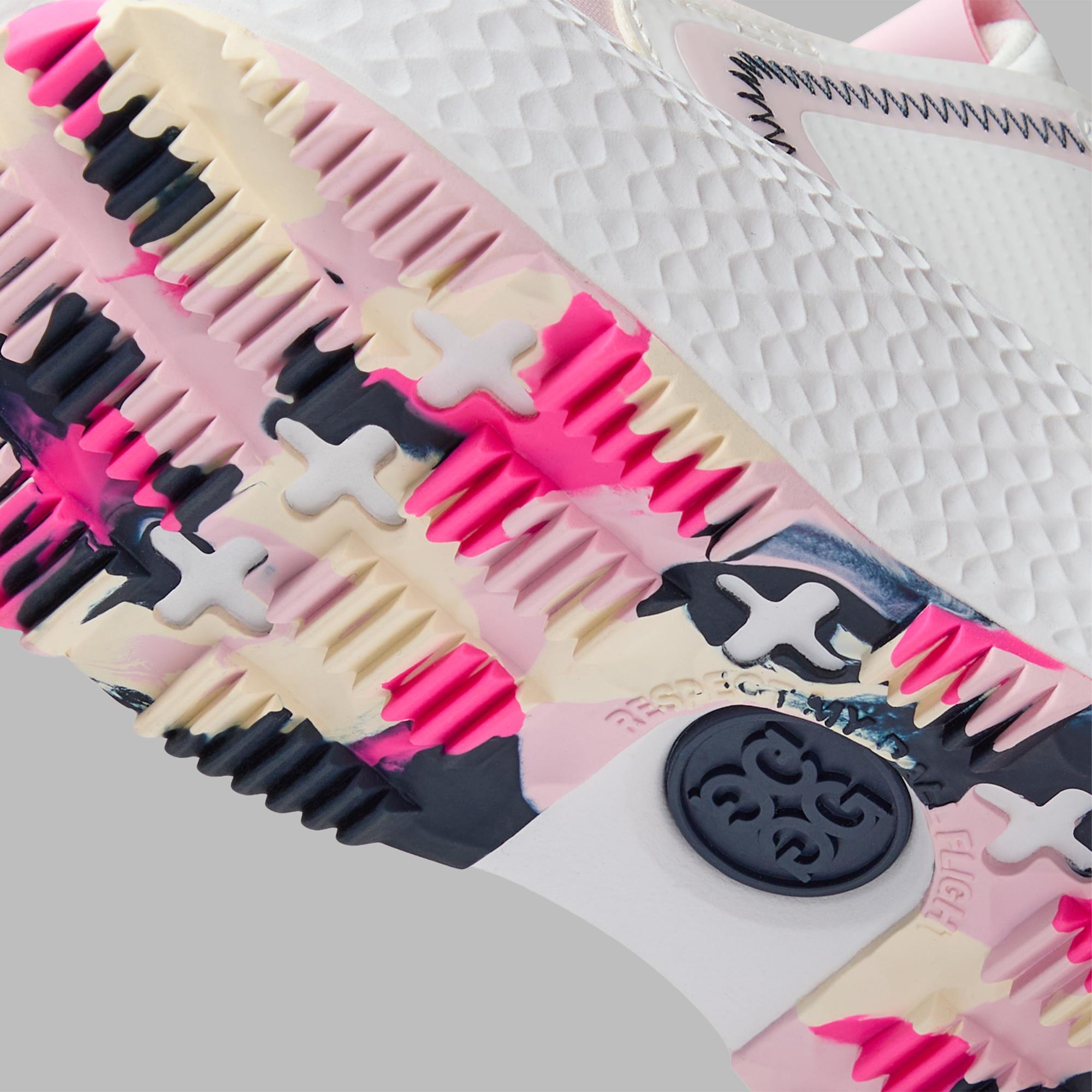 G/FORE MG4X2 Stippled Sole Ladies Golf Cross Shoe Snow/Blush