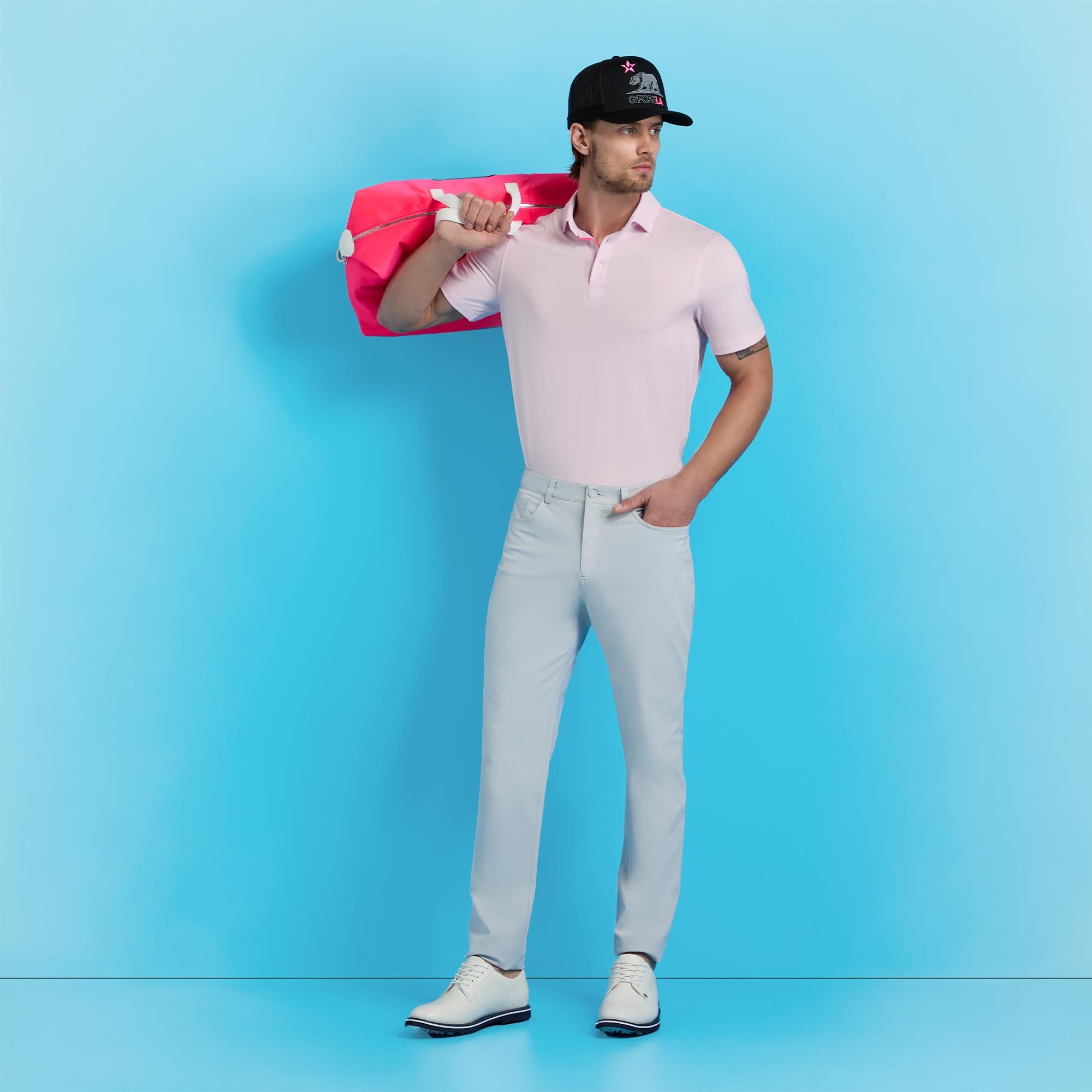 G/FORE Tour 5 Pocket 4 Way Stretch Staright Leg Mens Golf Pants Nimbus