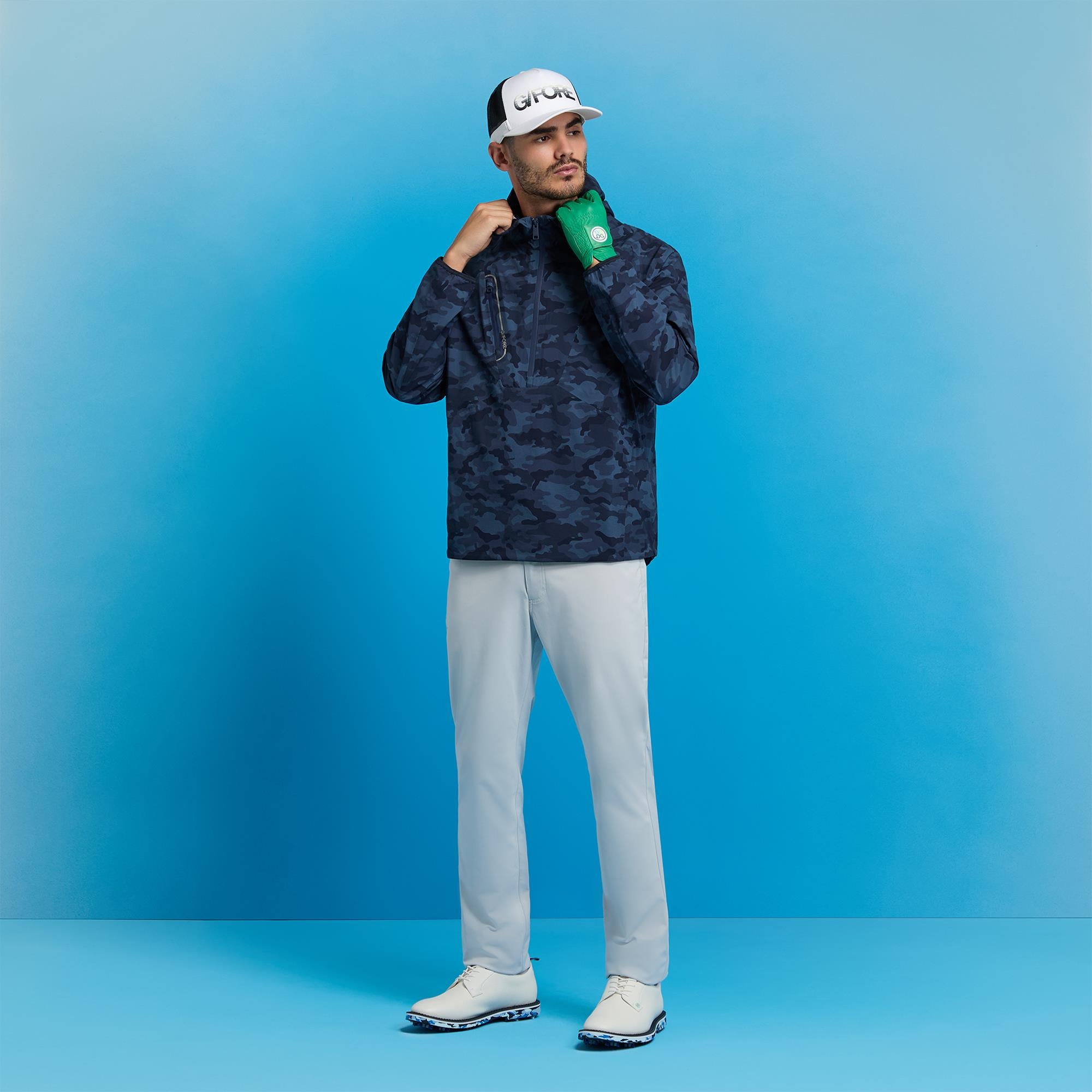 G/FORE Tour 5 Pocket 4 Way Stretch Staright Leg Mens Golf Pants Nimbus