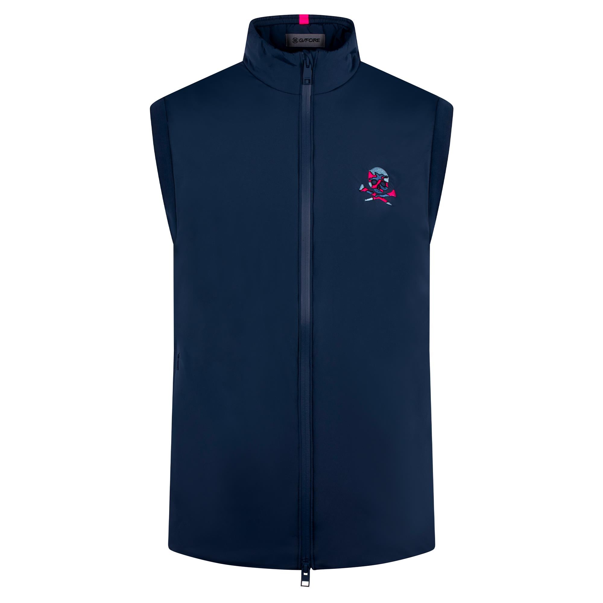 G/FORE Camo Skull & T's Maverick Hybrid Stretch Mens Golf Vest Twilight