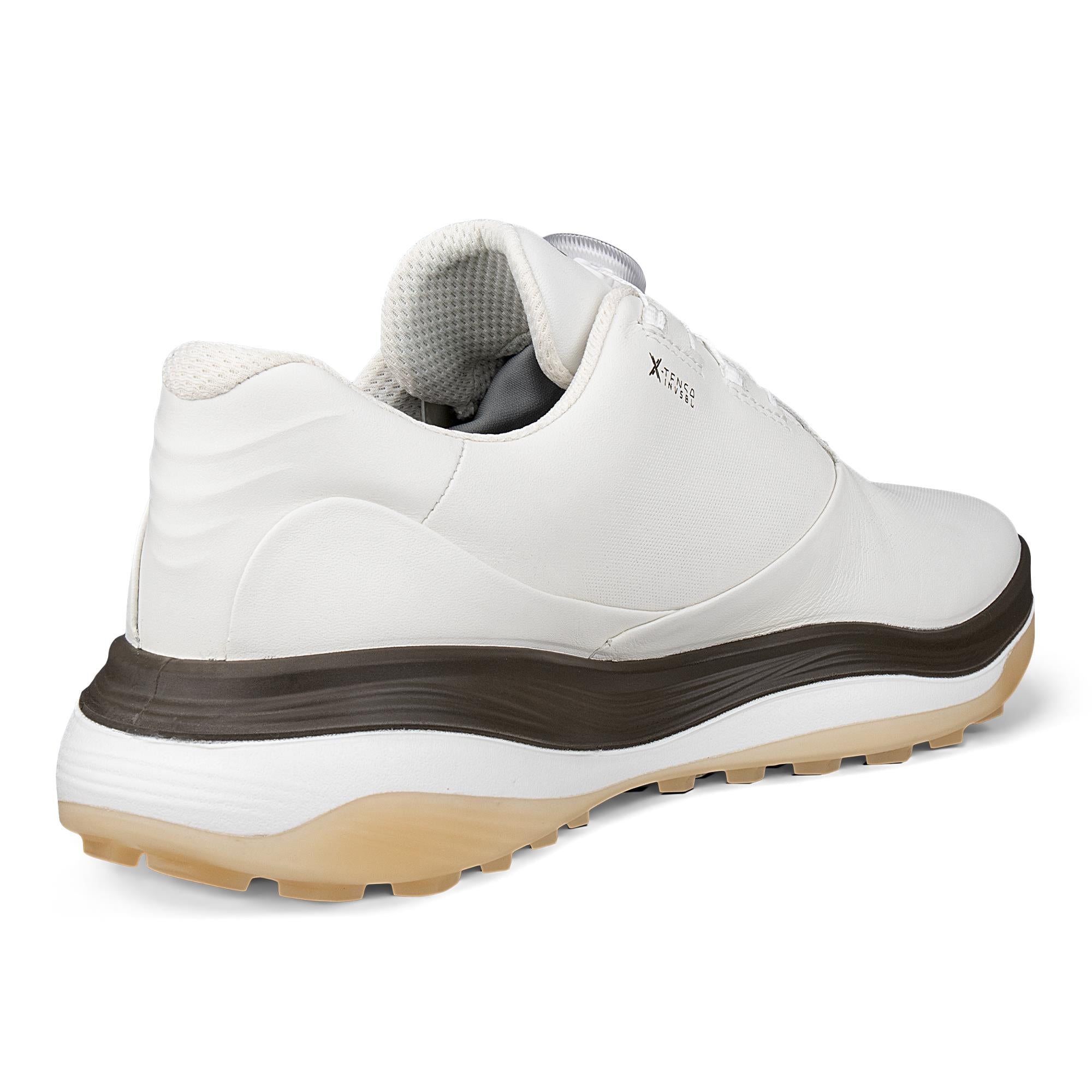 Ecco LT1 BOA Mens Golf Shoes White/Tarmac