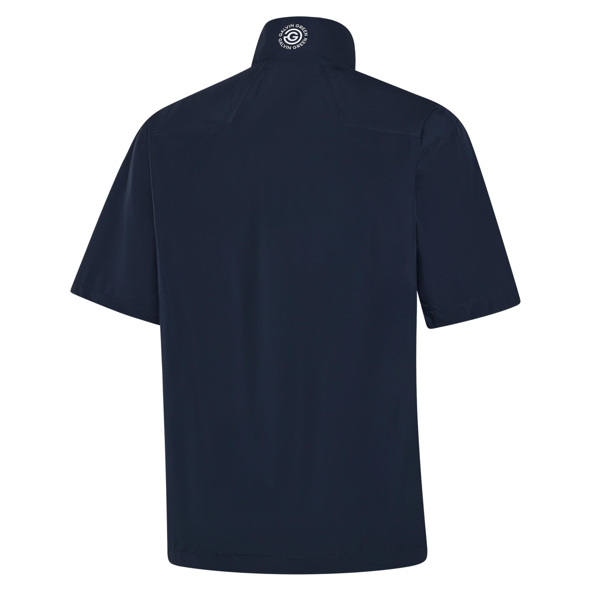 Galvin Green Air Dryvr Pertex Short Sleeve Mens Waterproof Jacket Navy/White