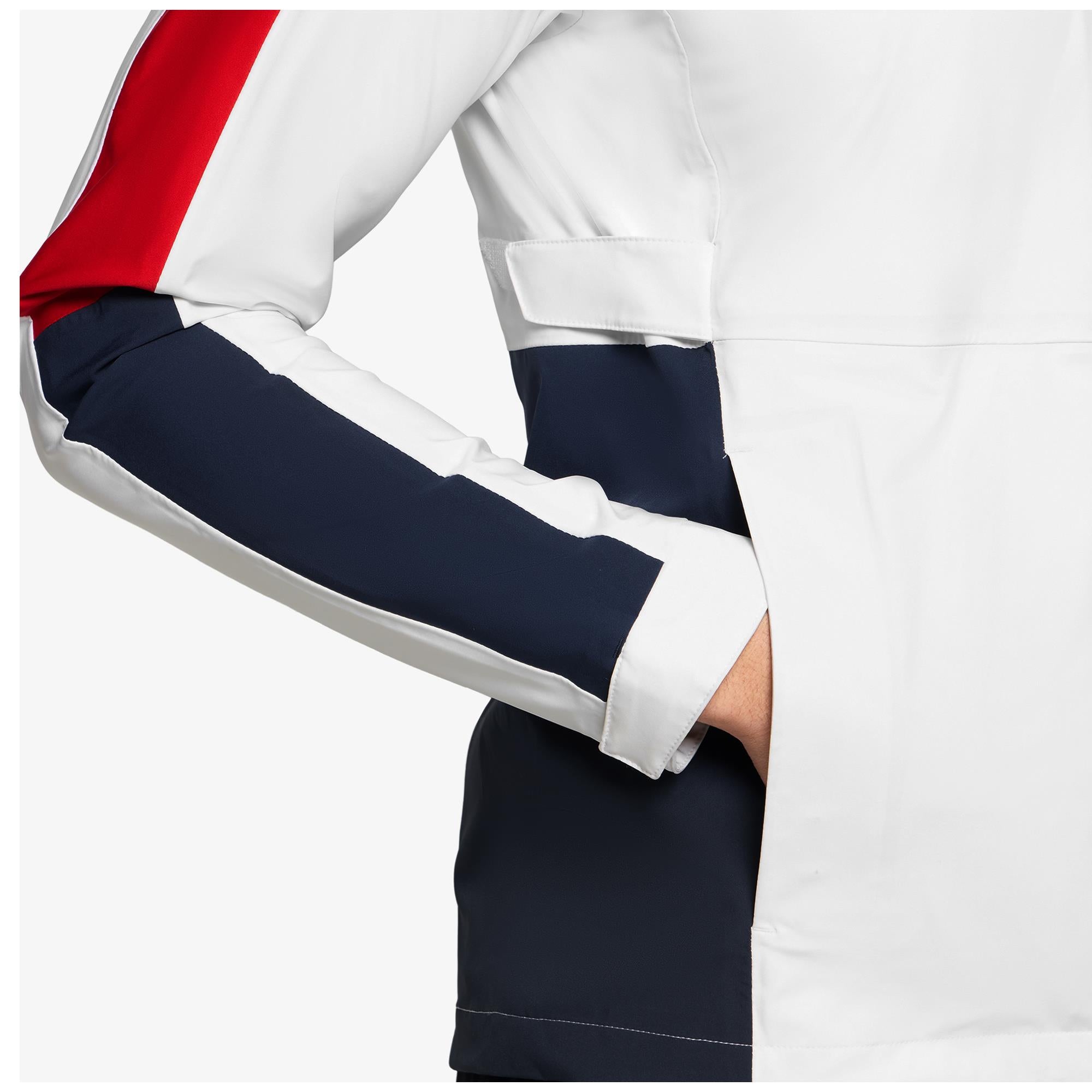 Galvin Green Arlo Dryvr Pertex Mens Waterproof Jacket White/Red