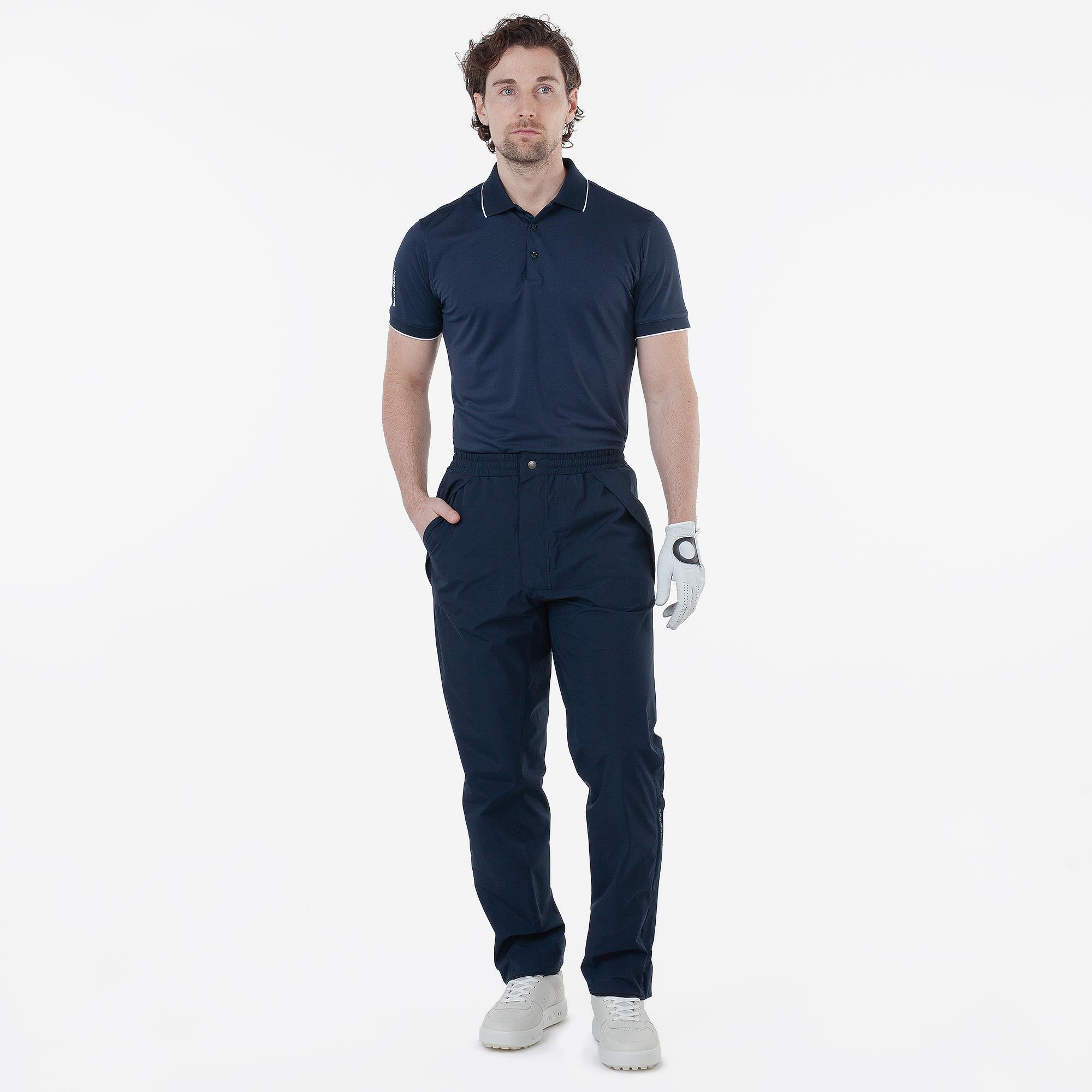 Galvin Green Aron Dryvr Gore-Tex Mens Waterproof Golf Trousers Navy