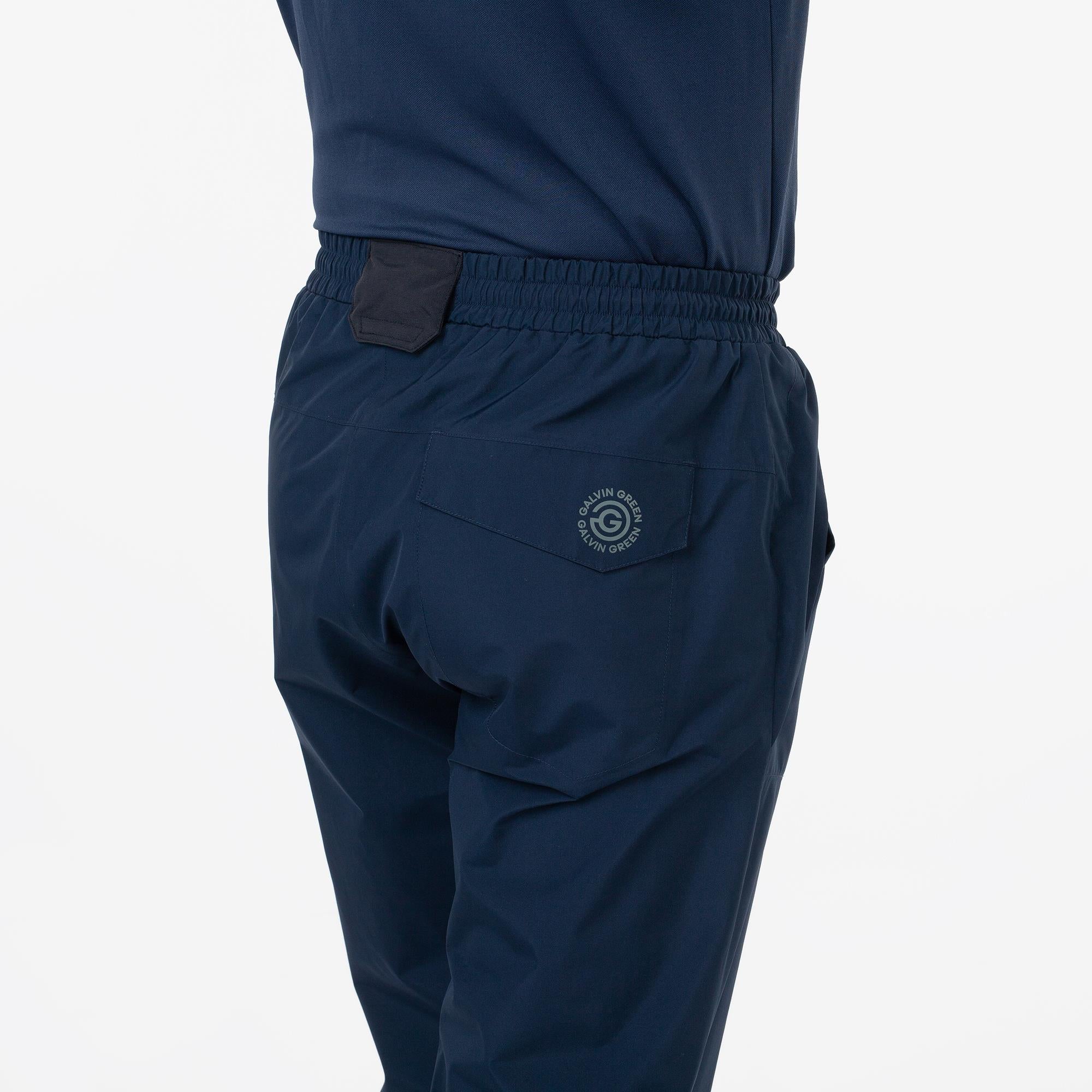 Galvin Green Aron Dryvr Gore-Tex Mens Waterproof Golf Trousers Navy
