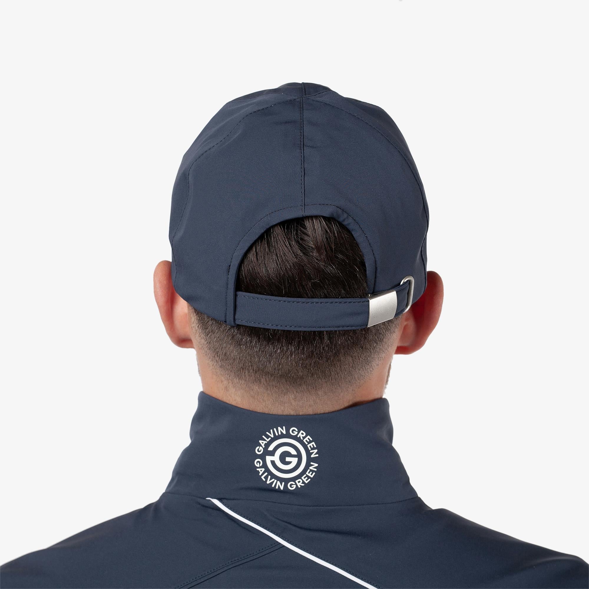 Galvin Green Atlas Dryvr Pertex Waterproof Cap Navy
