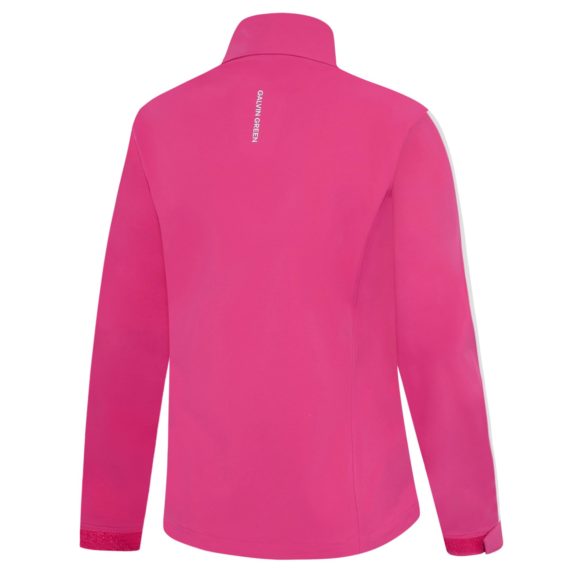 Galvin Green Abby Dryvr Pertex Ladies Waterproof Jacket Fuchsia/White