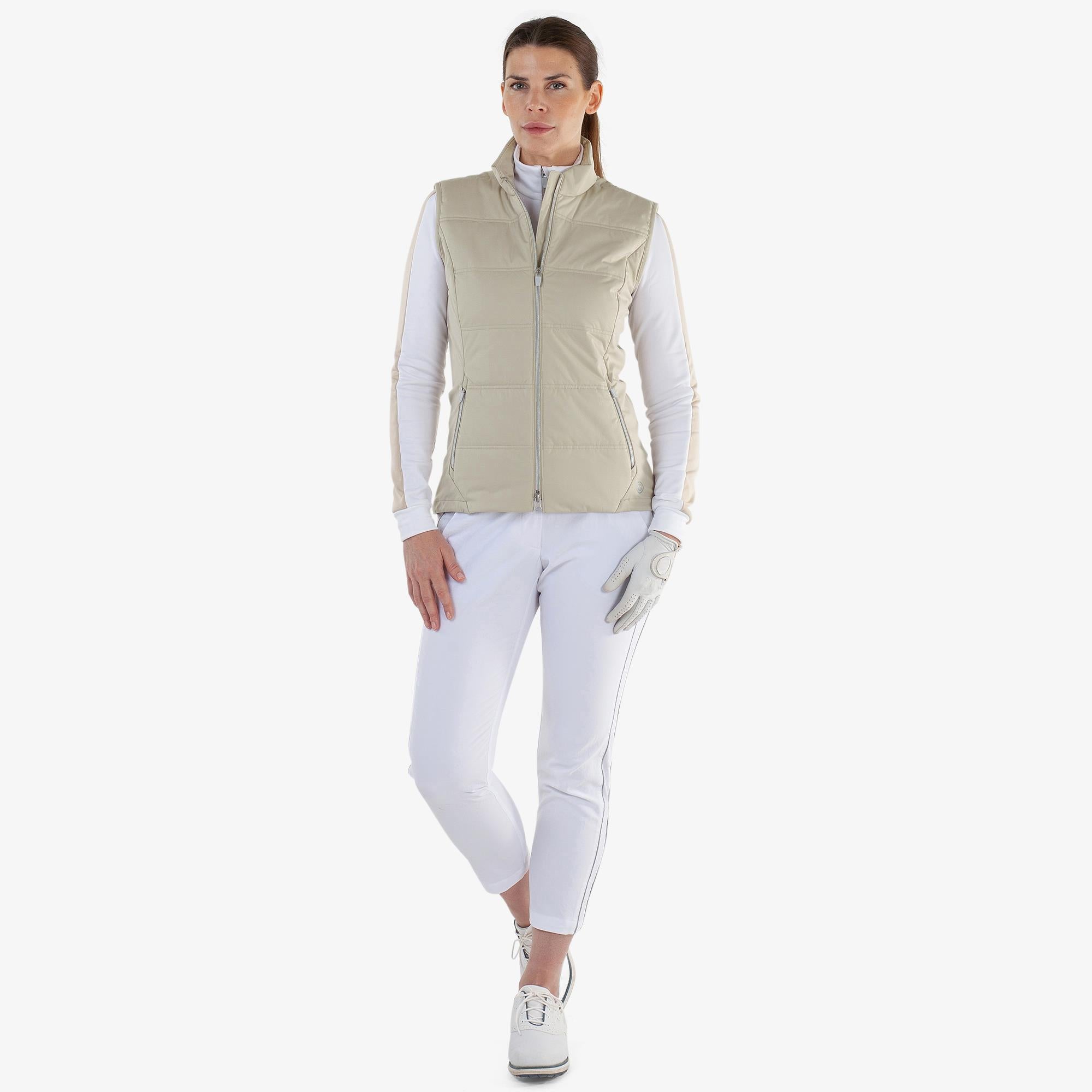 Galvin Green Luna Interface-1 Ladies Golf Windstopper Sand