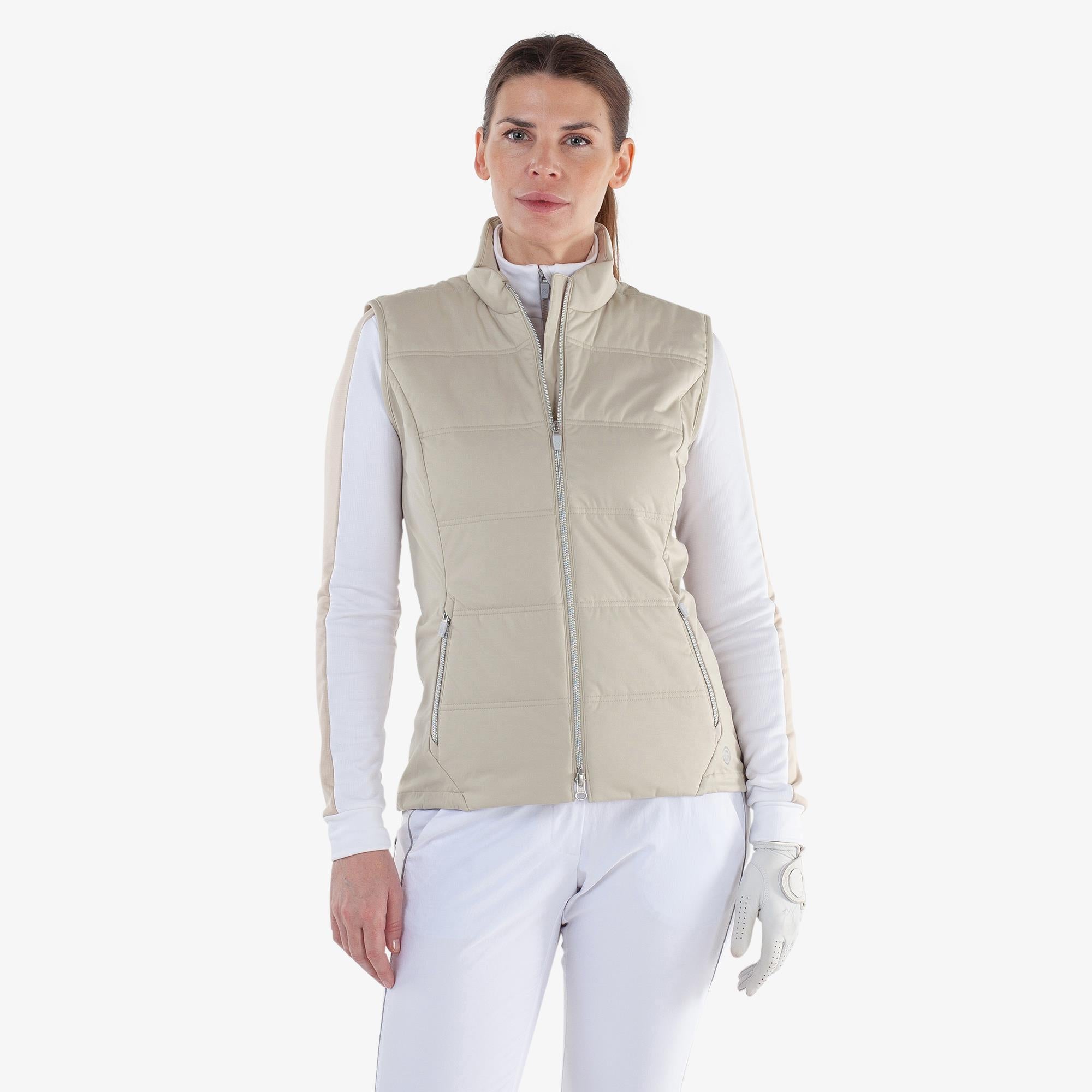 Galvin Green Luna Interface-1 Ladies Golf Windstopper Sand