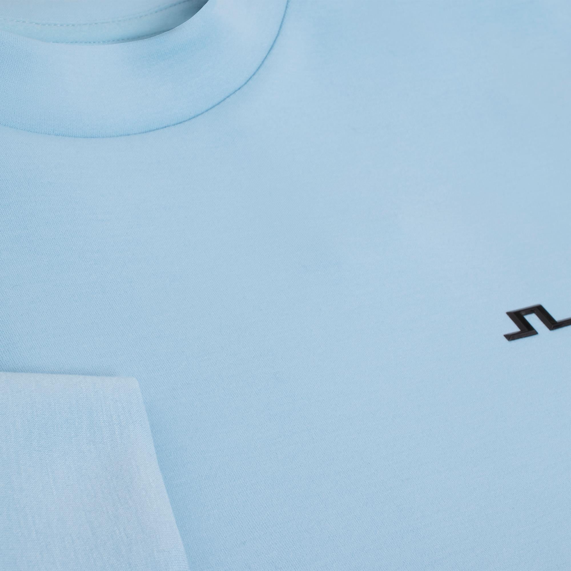 J Lindeberg Aura Ladies Crew Neck Sweater Forget-Me-Not Blue