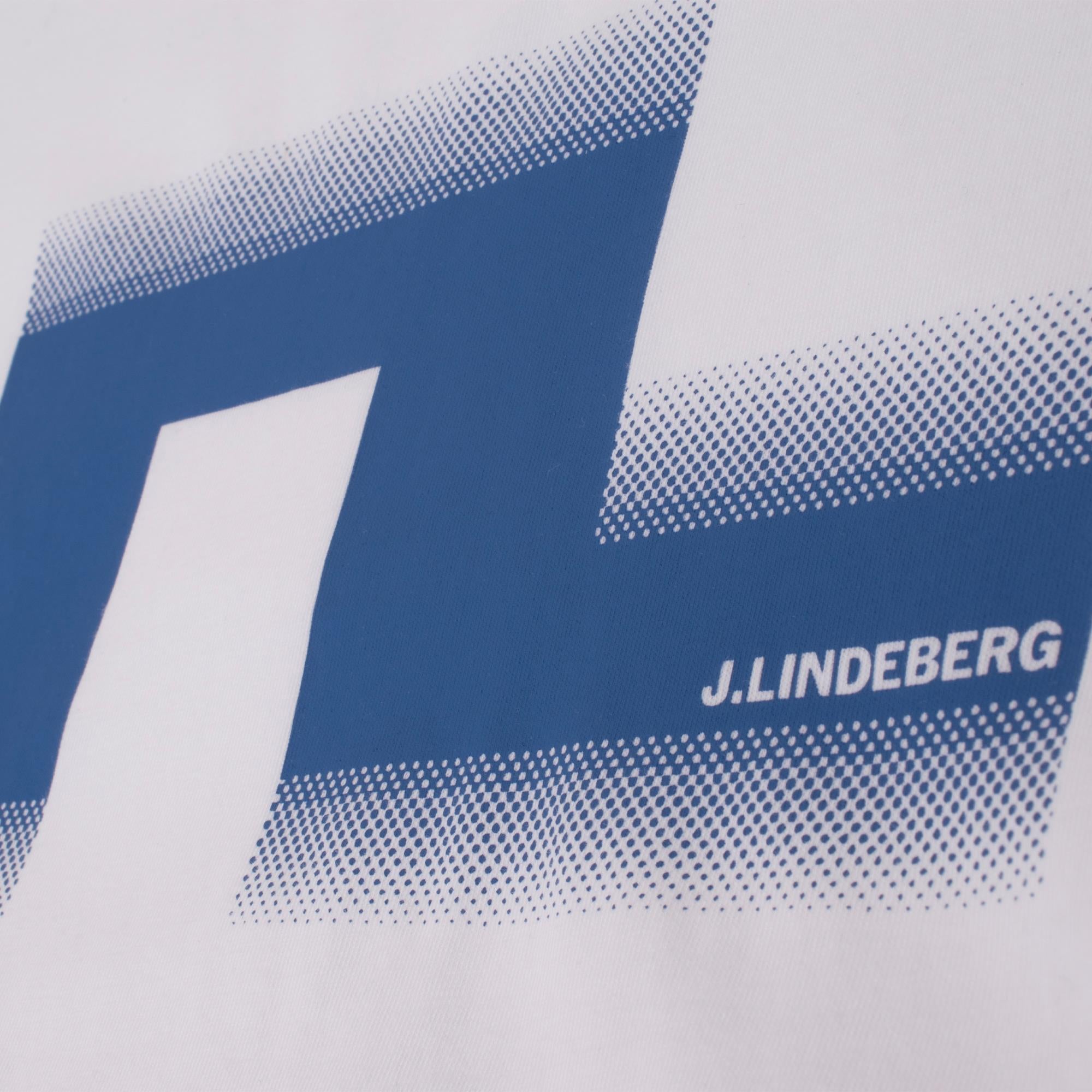J Lindeberg Alpha Graphic T-Shirt White