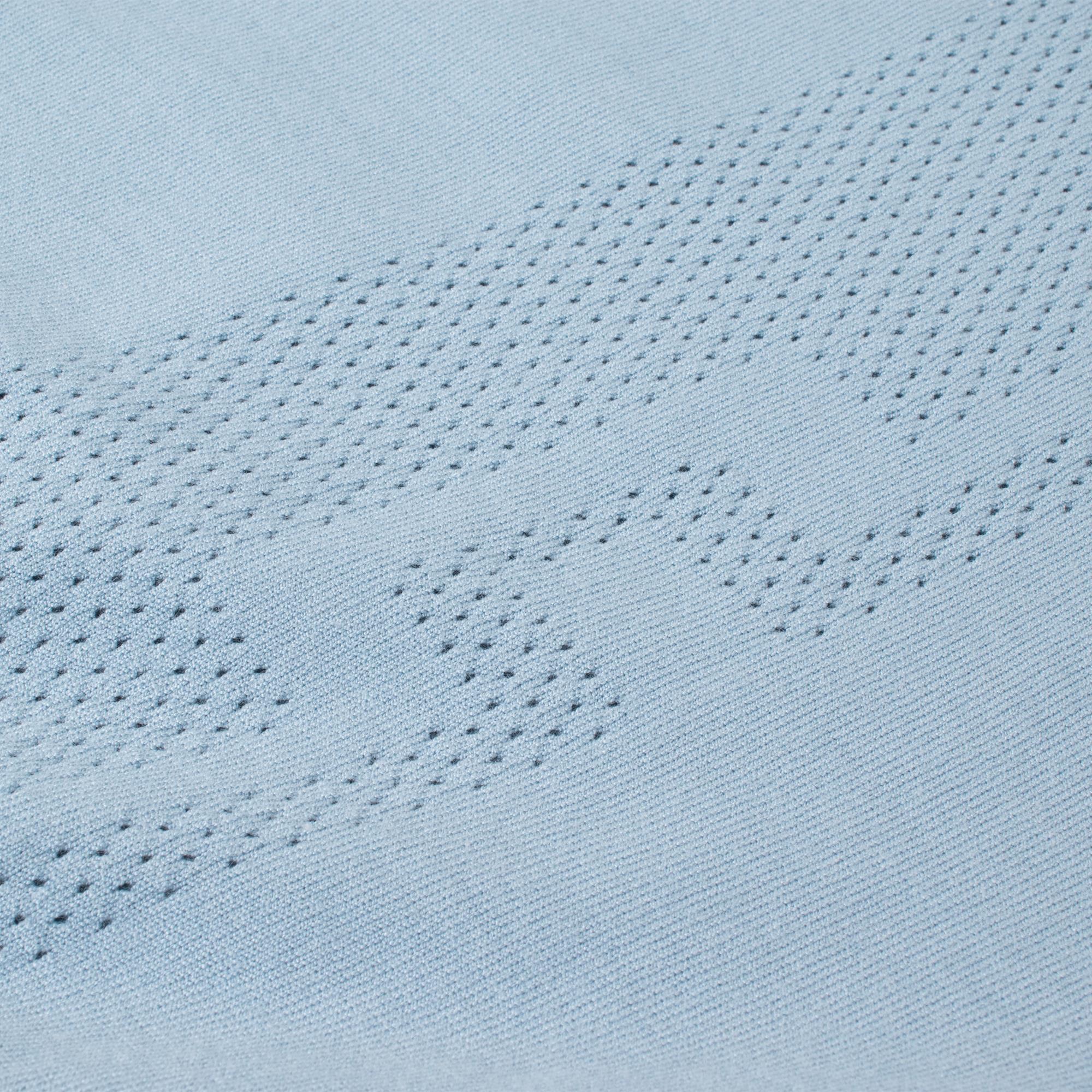 J Lindeberg Reymond Seasonal Knit Mens Polo Shirt Forget-Me-Not Blue