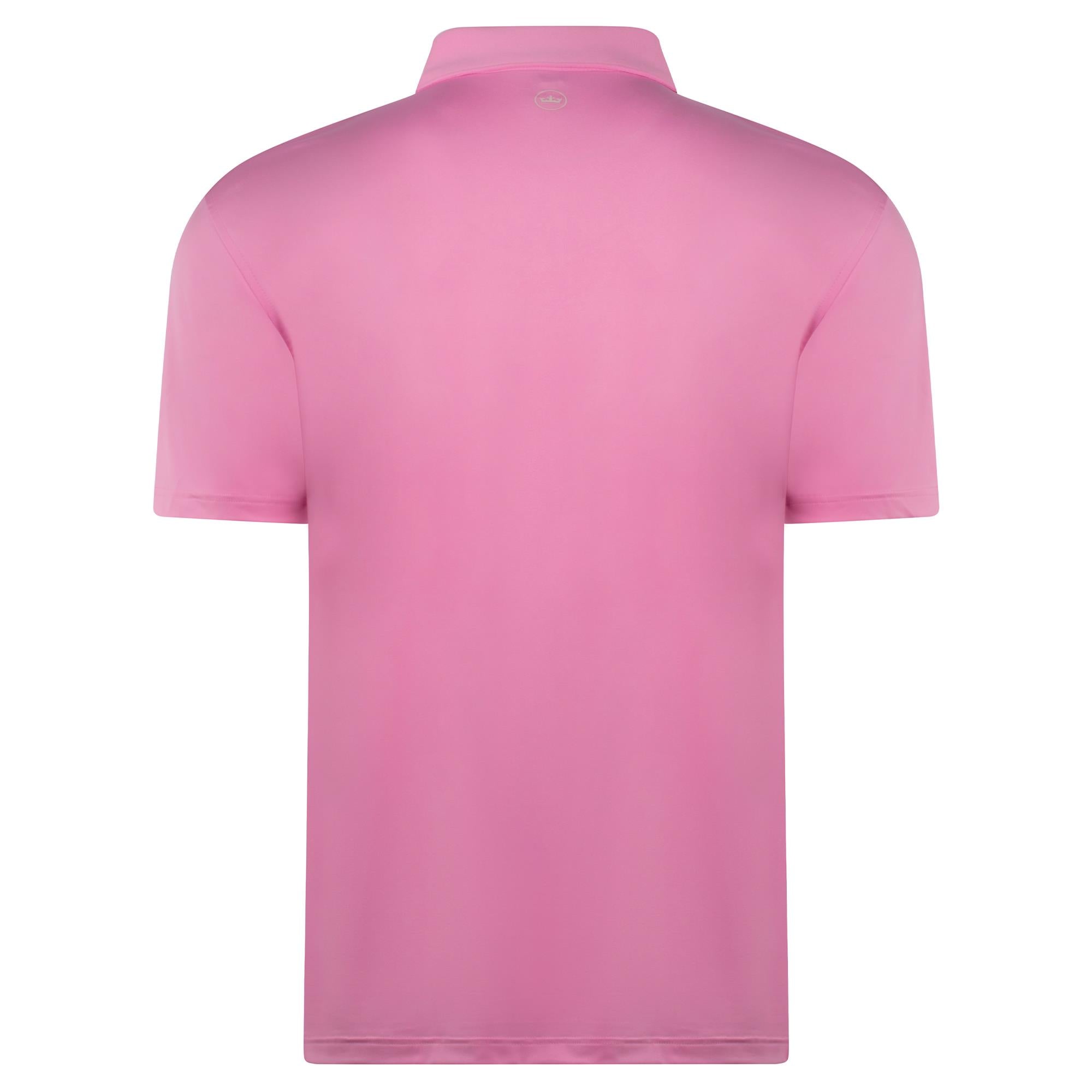 Peter Millar Solid Performance Jesery Polo Shirt Pink Vale