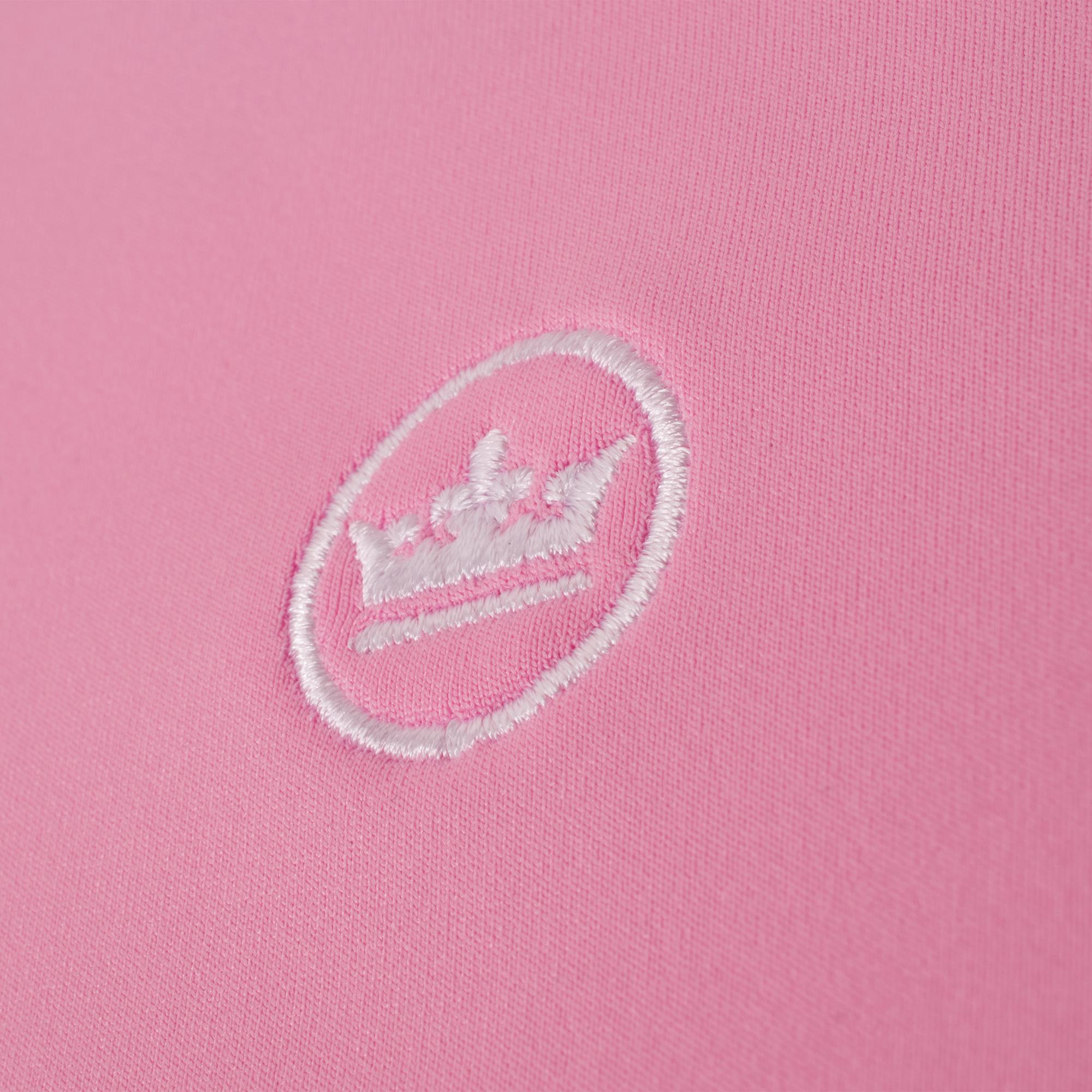 Peter Millar Solid Performance Jesery Polo Shirt Pink Vale