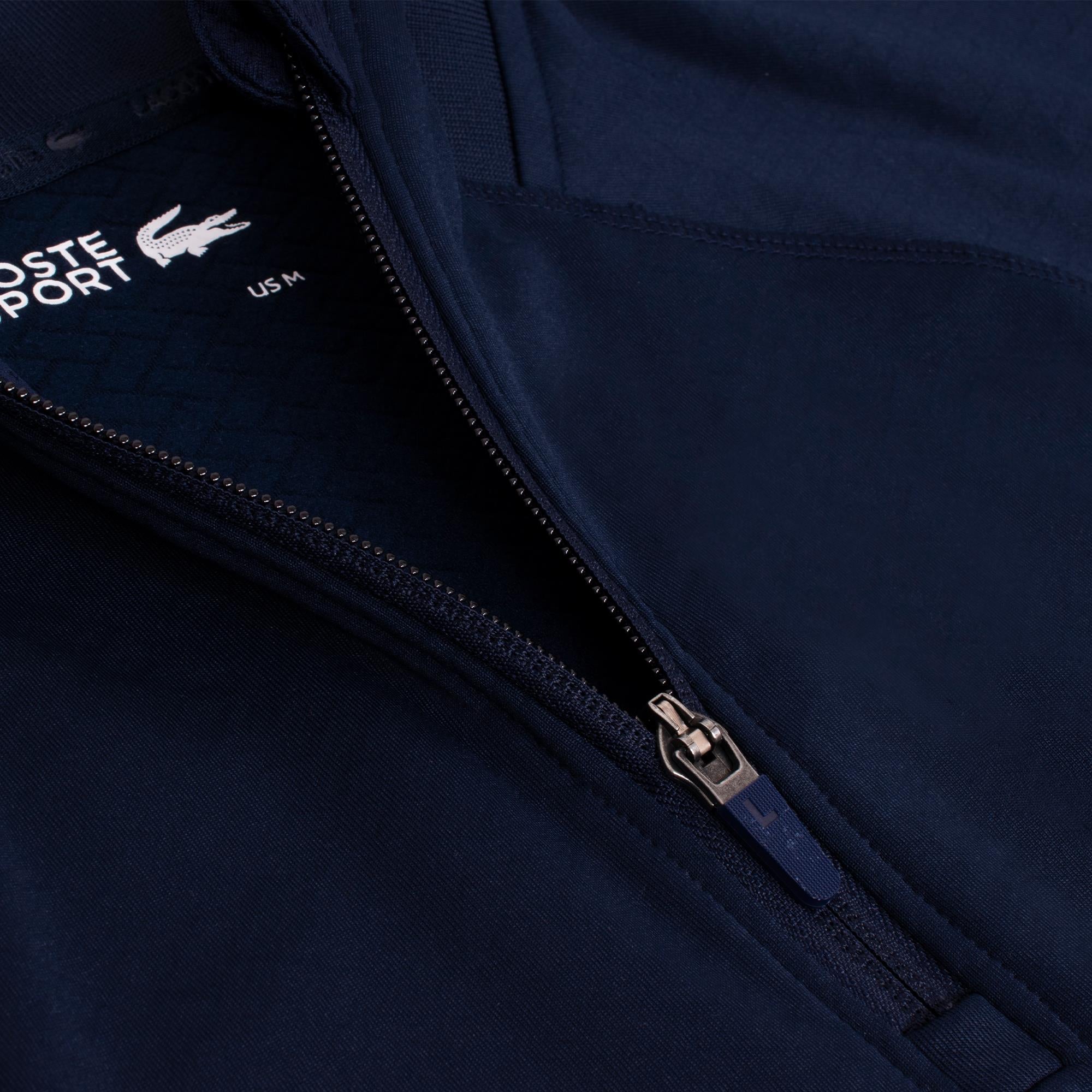 Lacoste Technical Mens Golf Fleece Navy