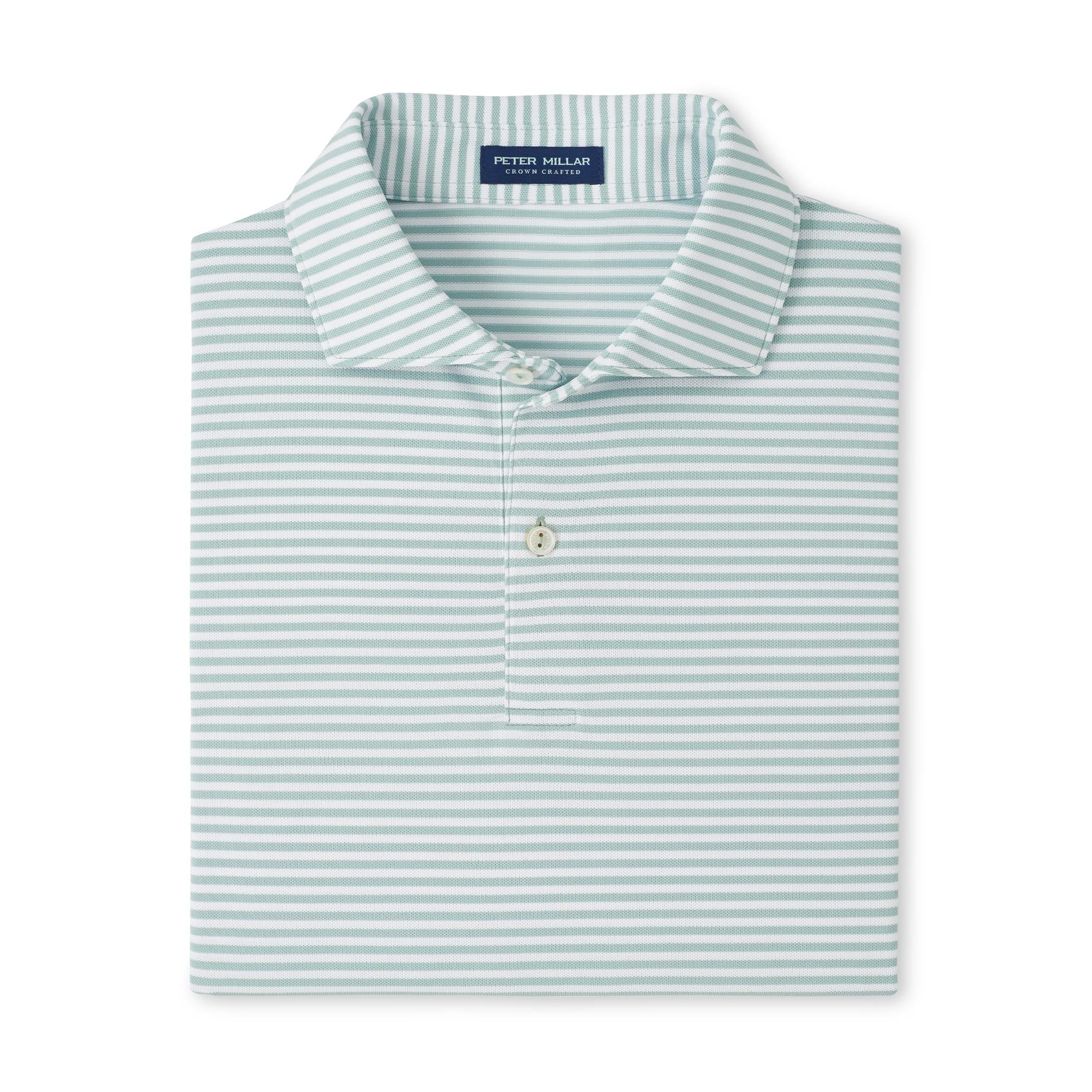 Peter Millar Verse Performance Mesh Polo Light Willow