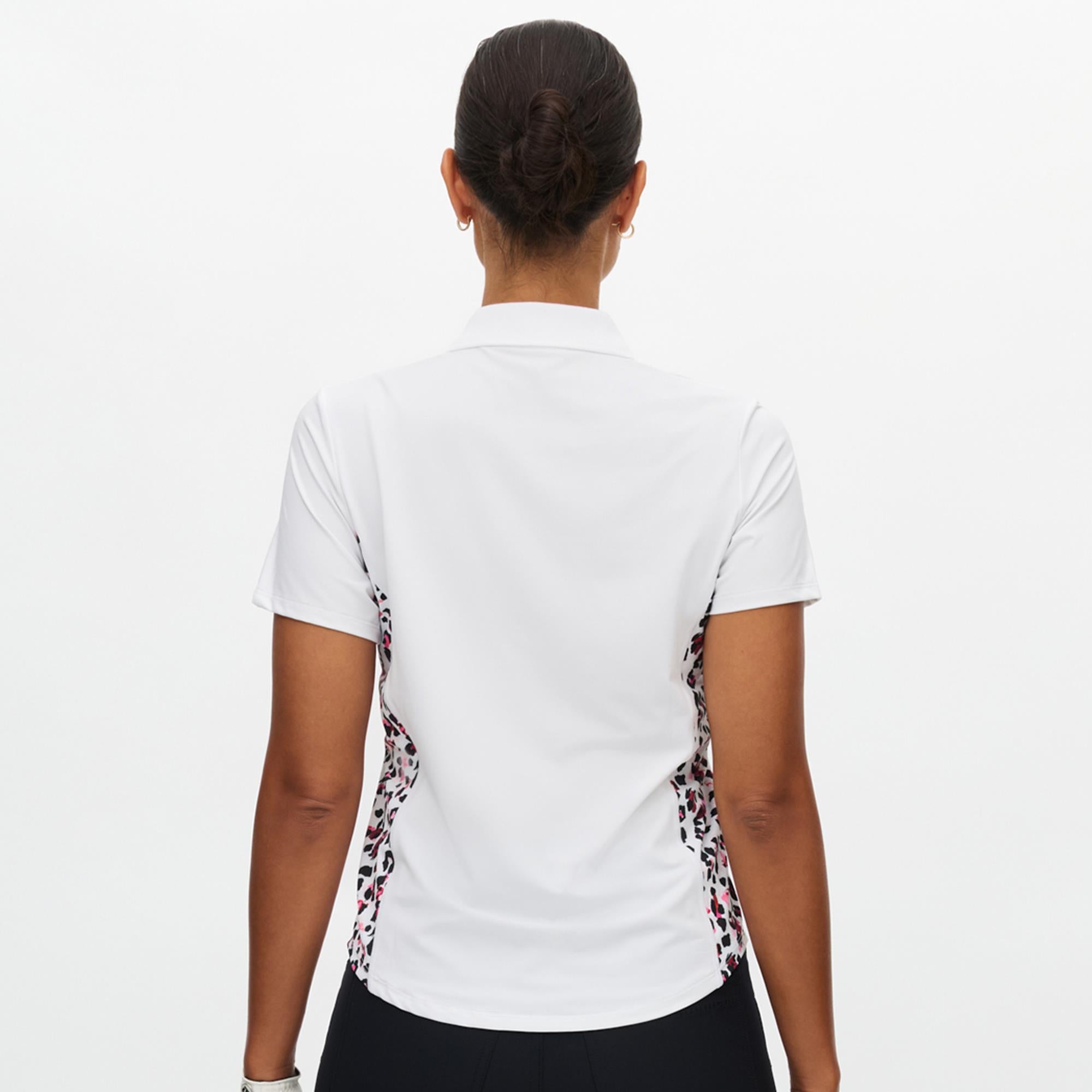 Rohnisch Nicky Ladies Golf Polo Shirt Leo Pink/Beet