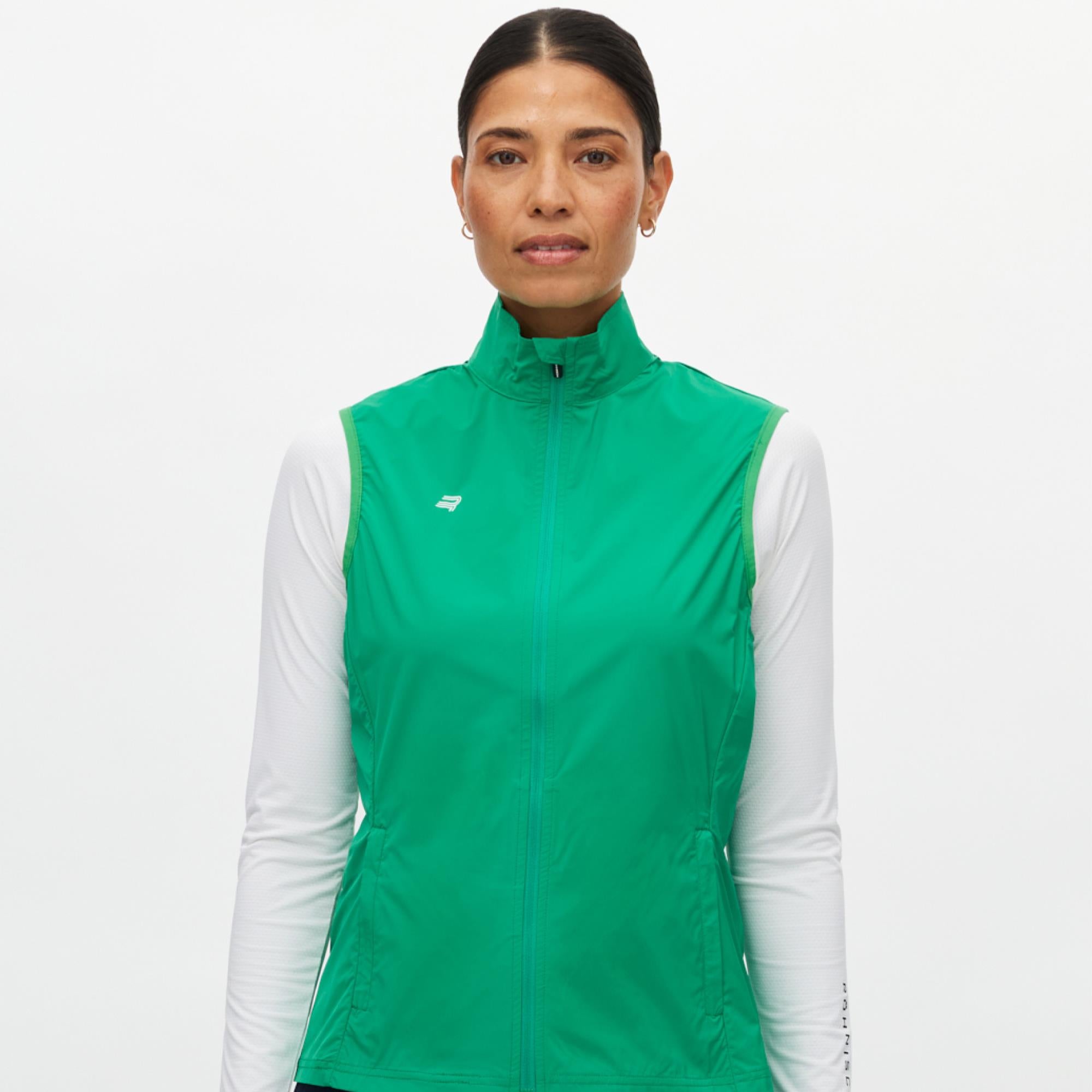 Rohnisch Packable Ultralight Ladies Golf Vest Jolly Green