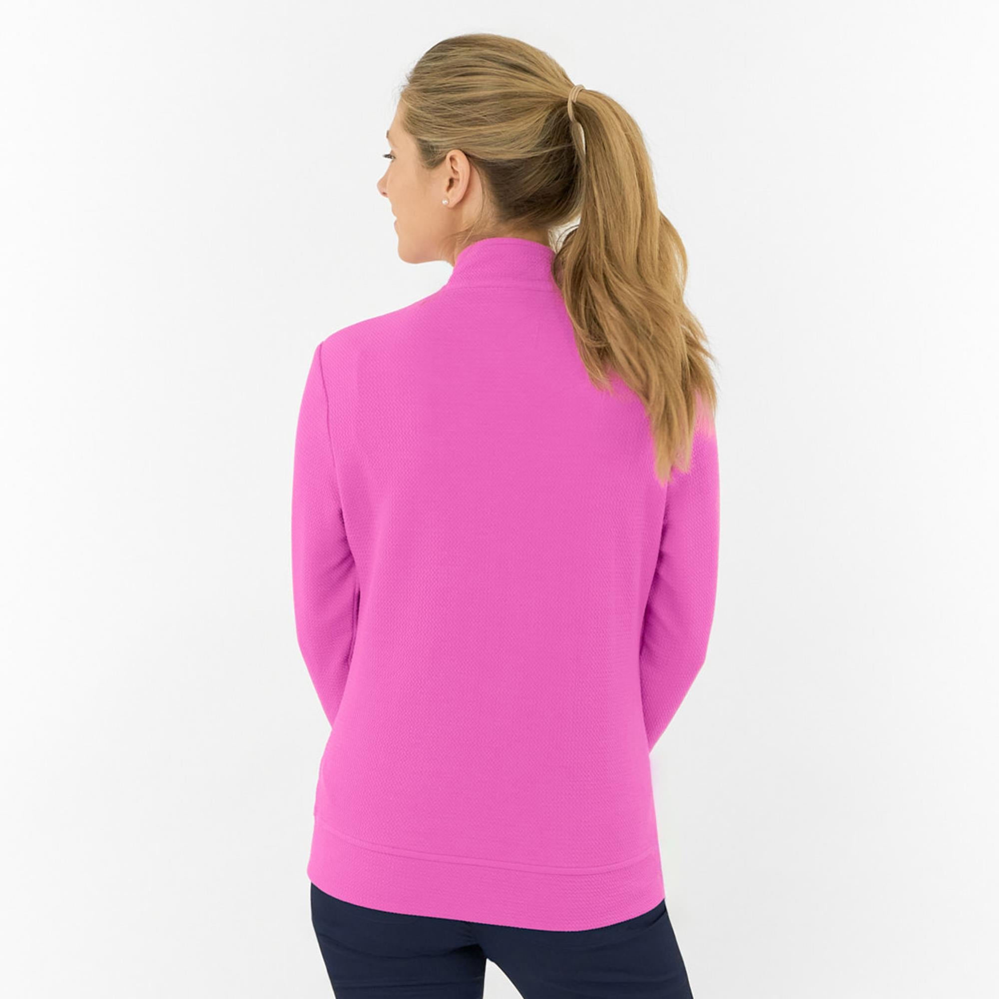 Pure Golf Priya Ladies Golf Mid Layer Azalea Pink