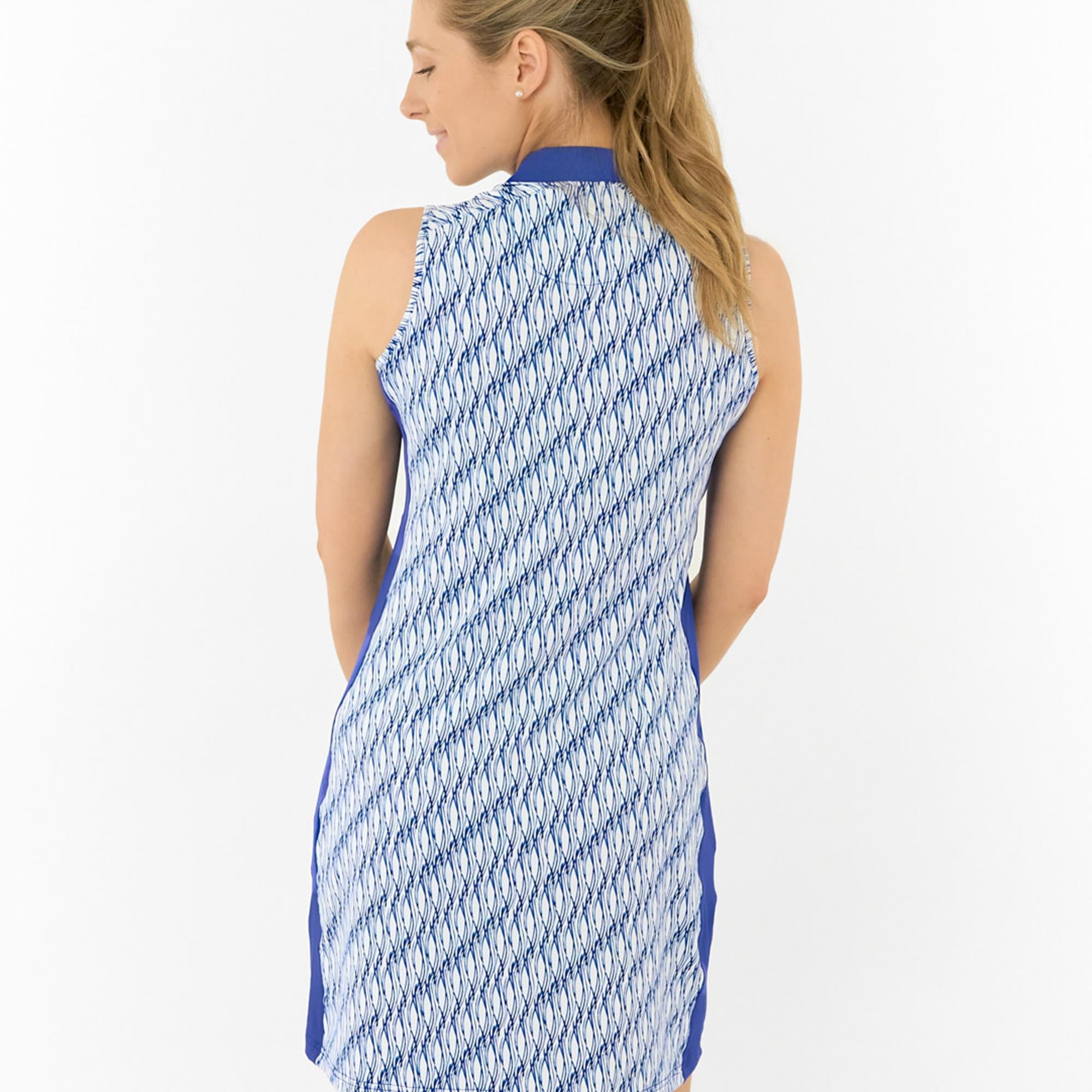 Pure Sophie Ladies Sleeveless Golf Dress Tidal Wash